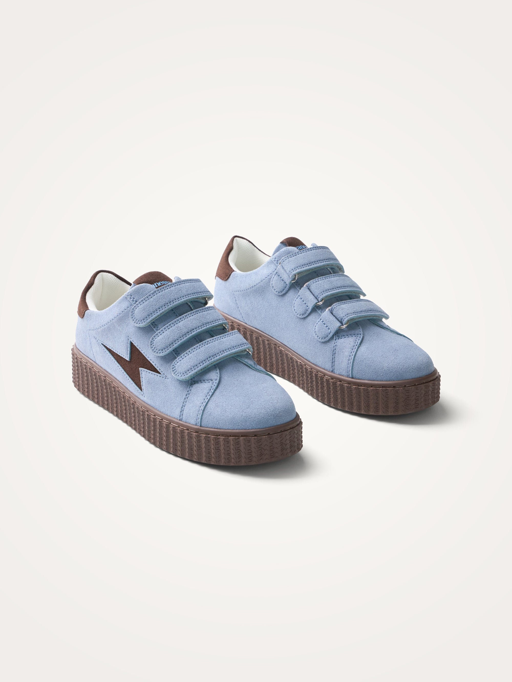 Low Velcro trainers VANESSA WU Blue