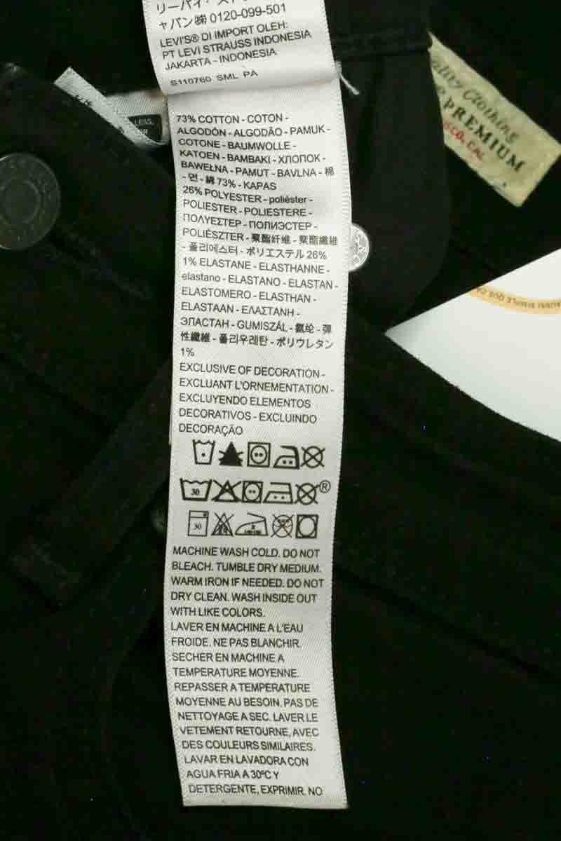 Slim jeans 721 LEVI'S - Seconde main Black
