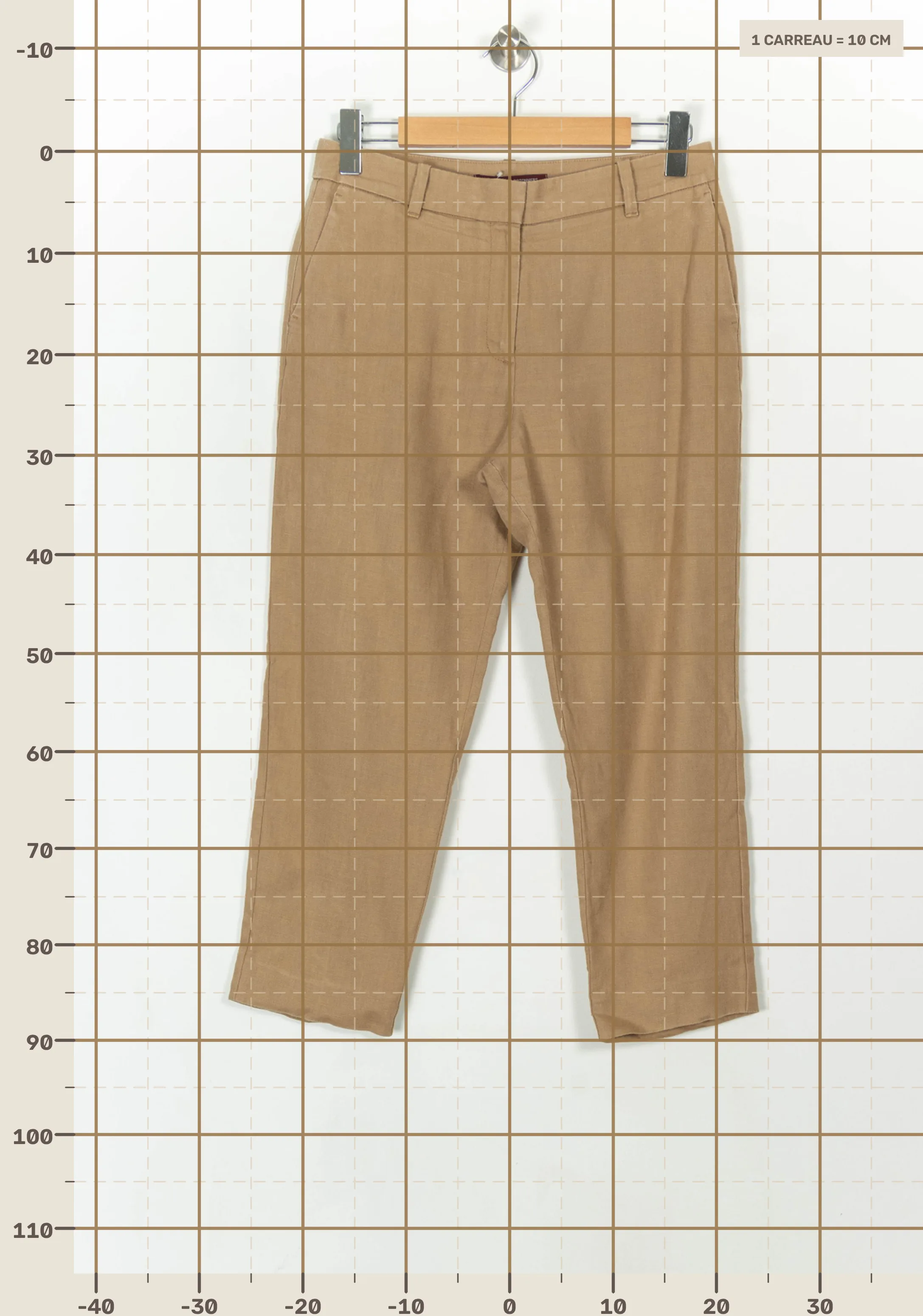 Pants COMPTOIR DES COTONNIERS - Seconde main Beige
