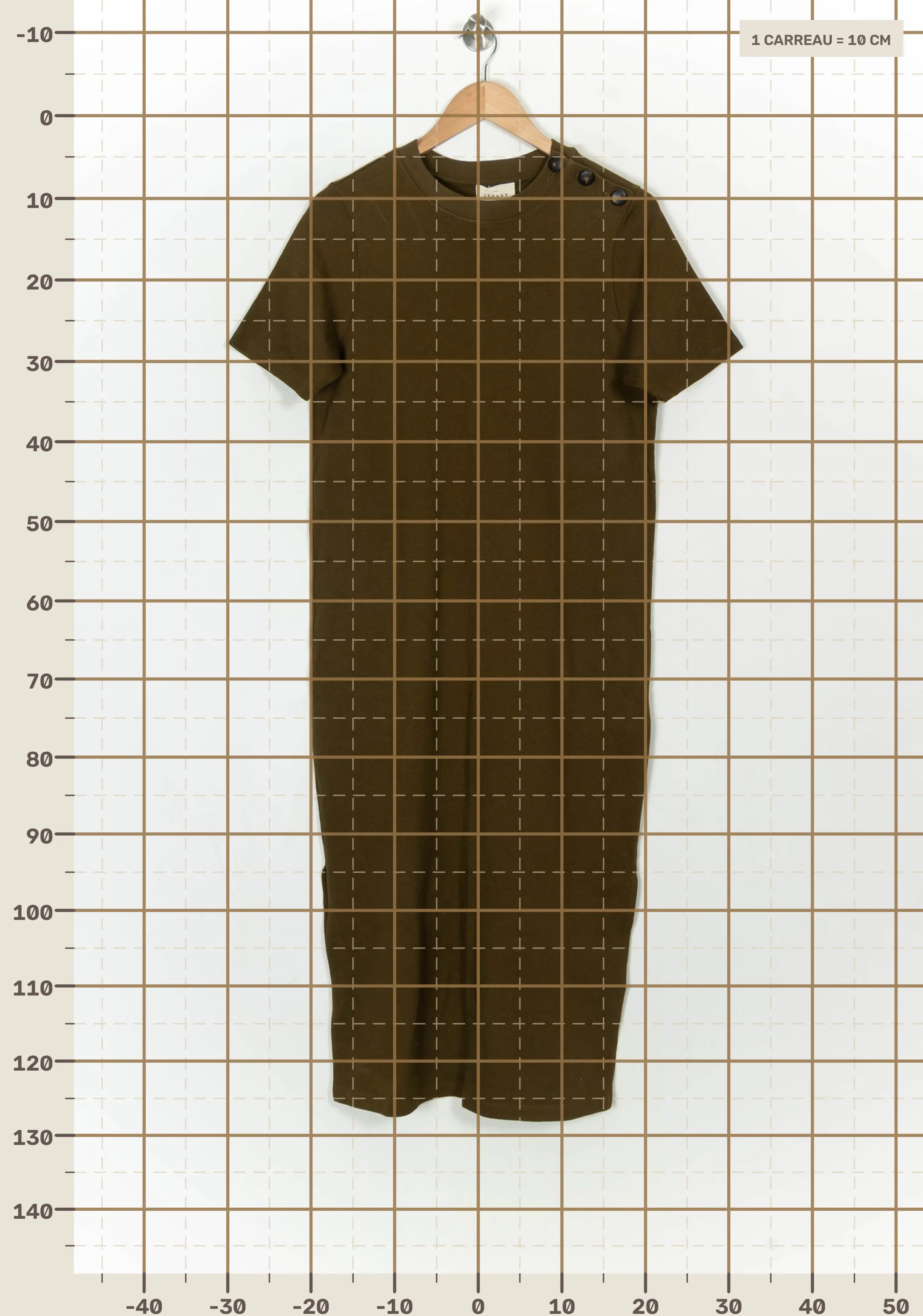 Robe longue SEZANE - Seconde main Vert