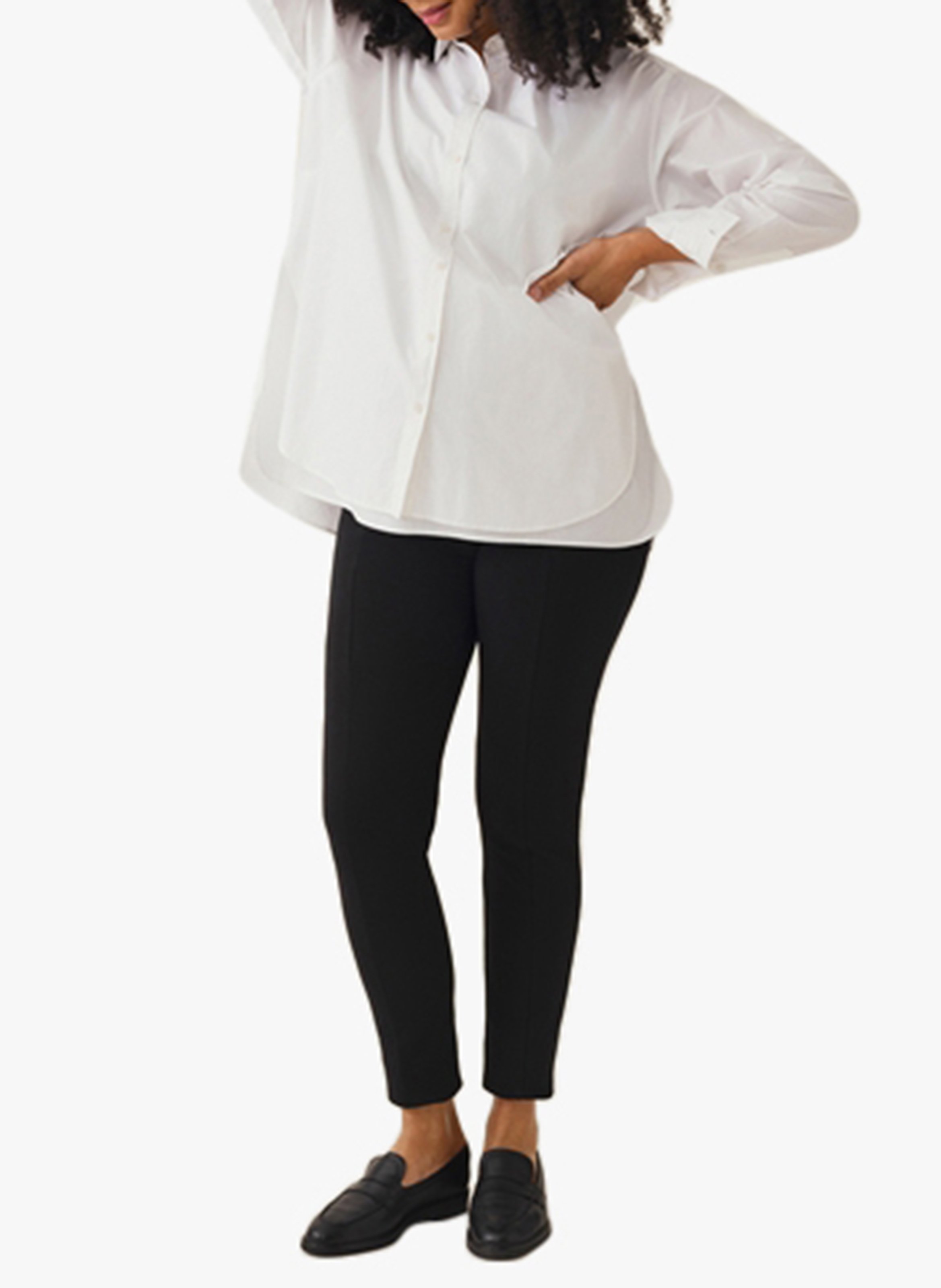 Slim-fit maternity pants BOOB Black