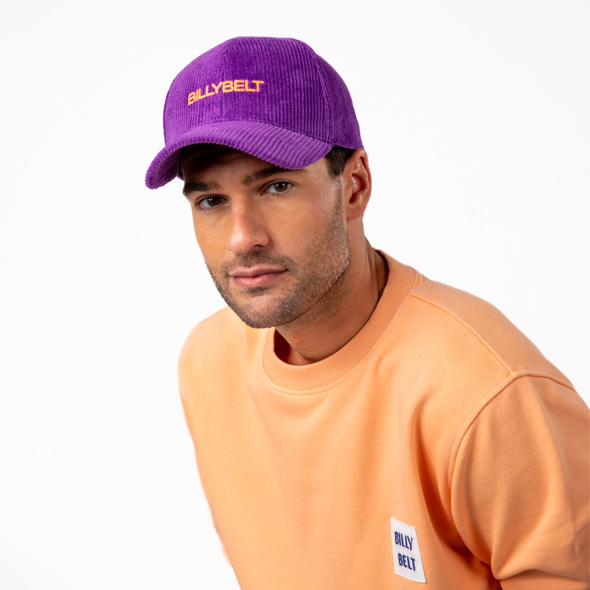 Velvet cap BILLYBELT Purple