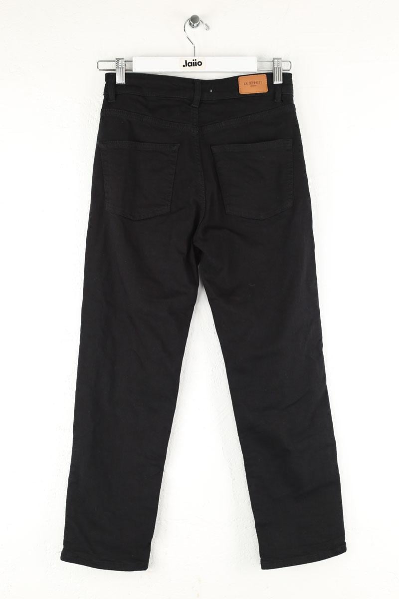 Cotton skinny jeans LK BENNETT - Seconde Main Black