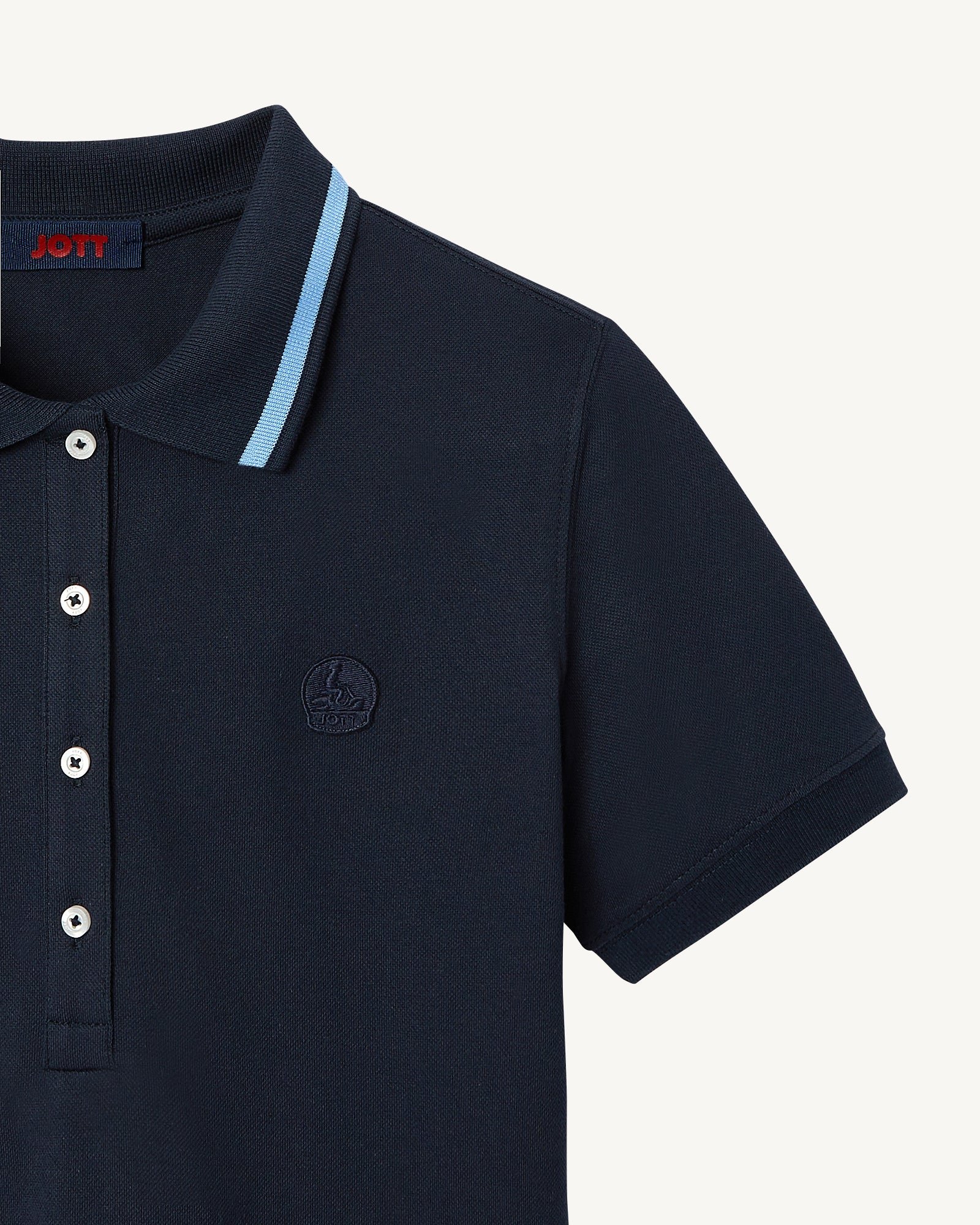 Gaia stretch polo JOTT Blue