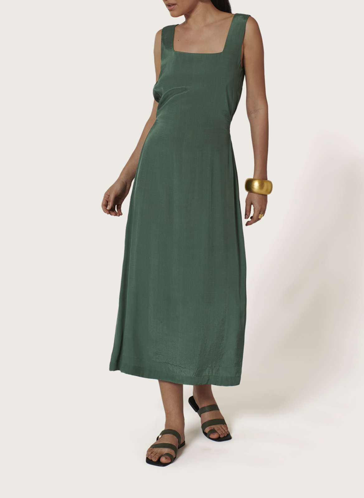 Lange jurk KARMA KOMA Groen
