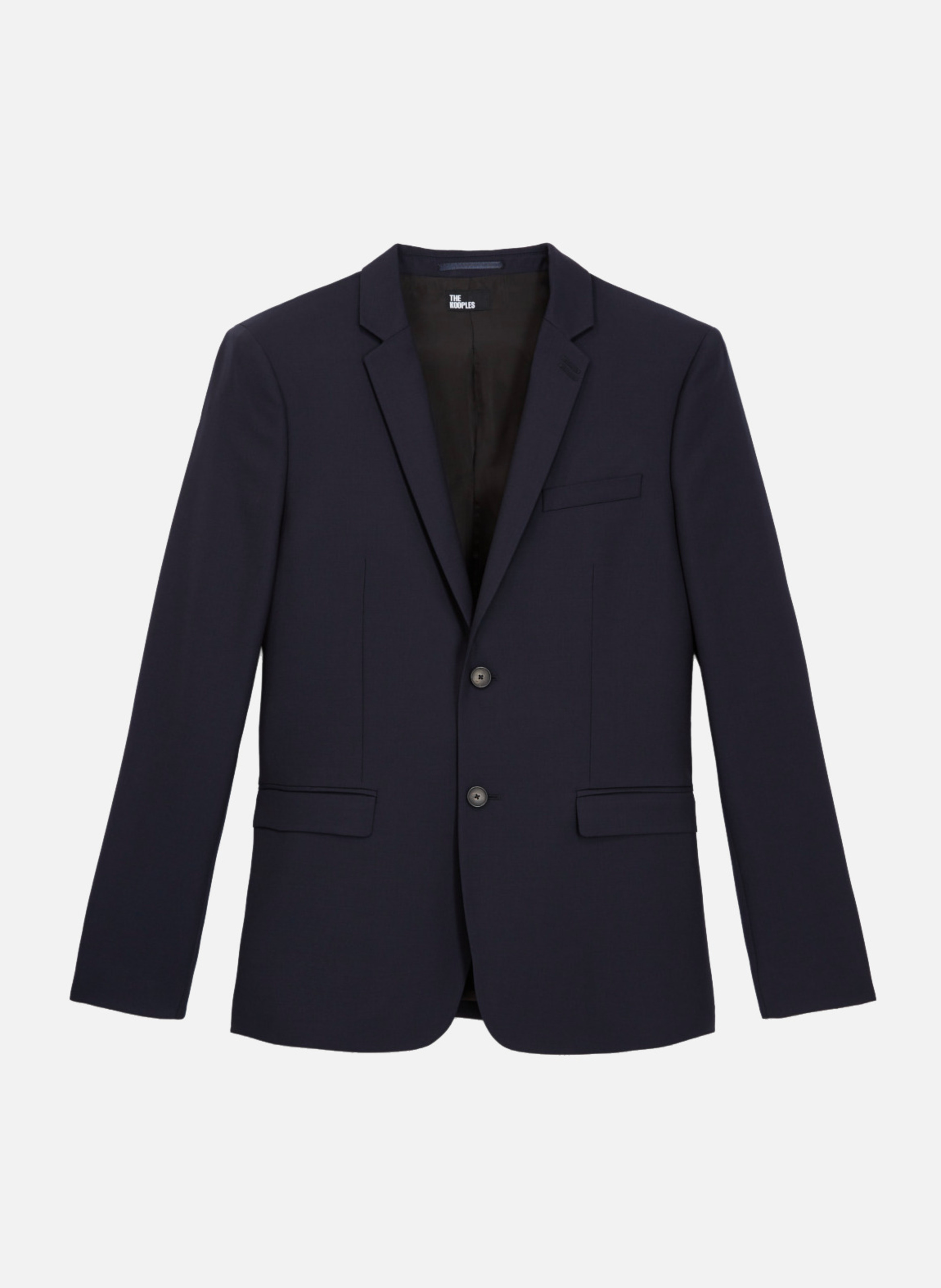 Tailored wool suit jacket with a slim fit THE KOOPLES Blue