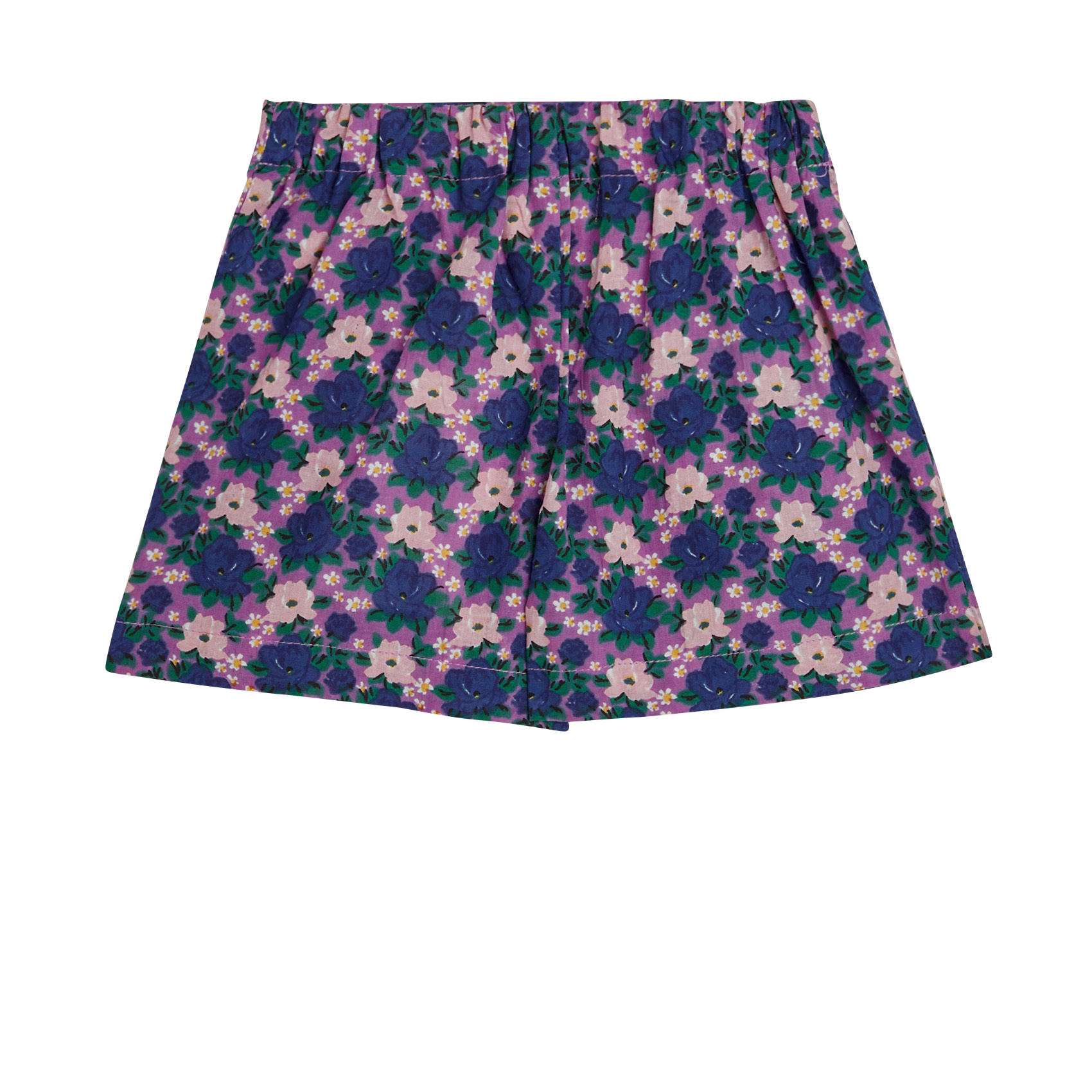 Short en coton LUCAS DU TERTRE Violet