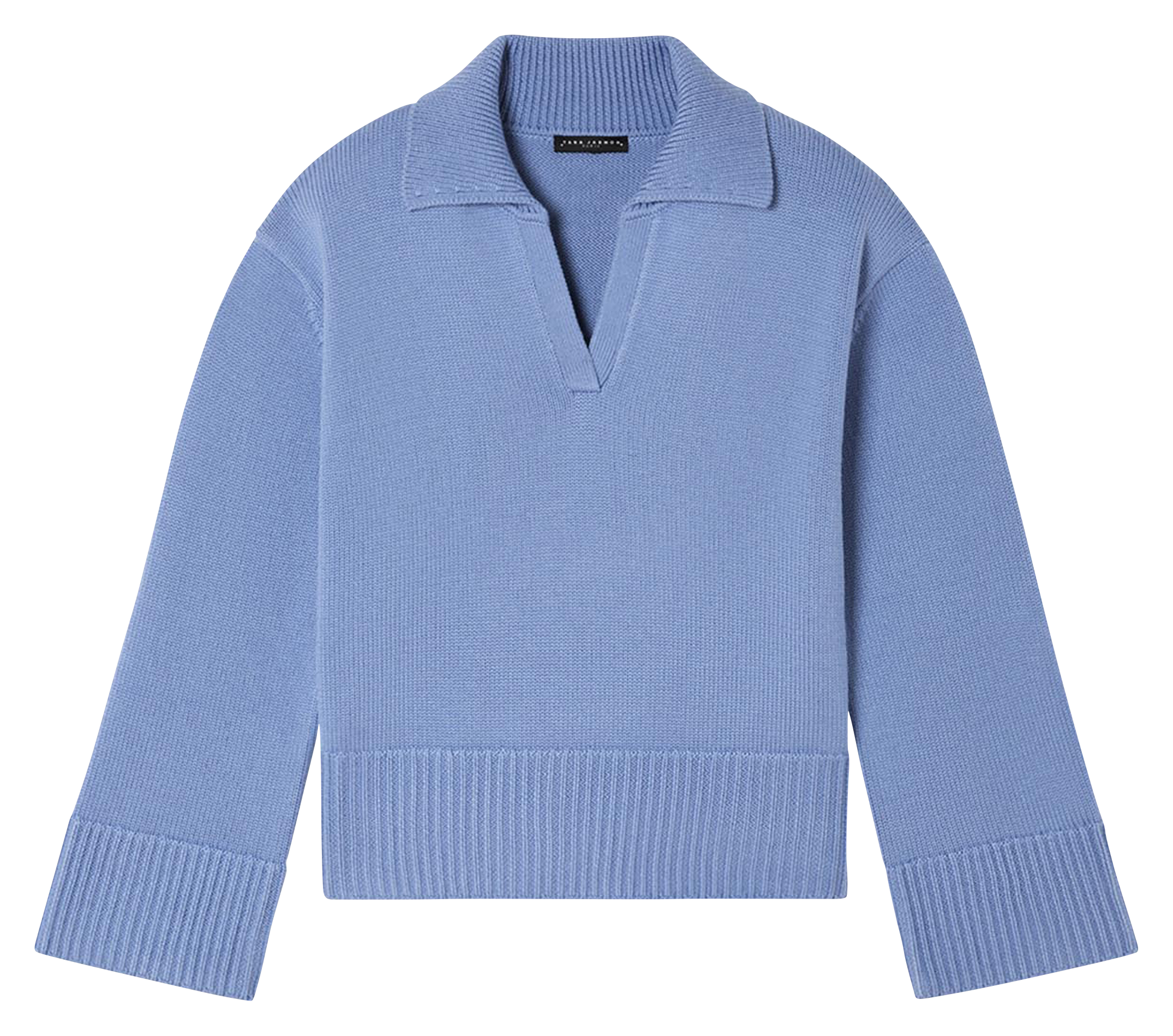 Pull col V  TARA JARMON Bleu