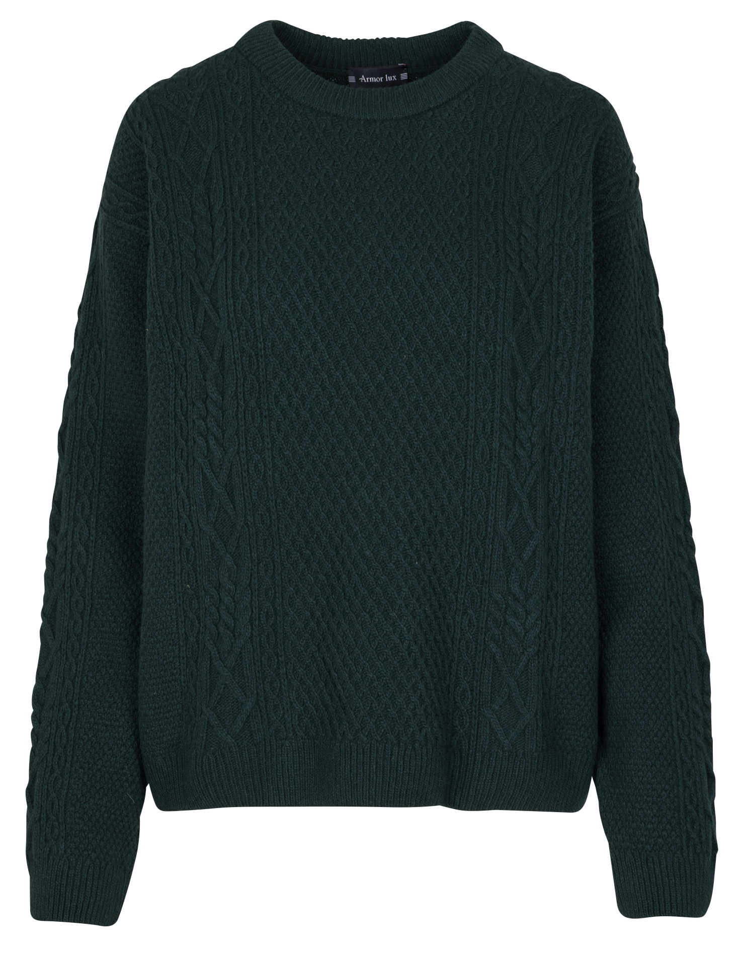 Pull droit en laine mélangée ARMOR LUX Vert