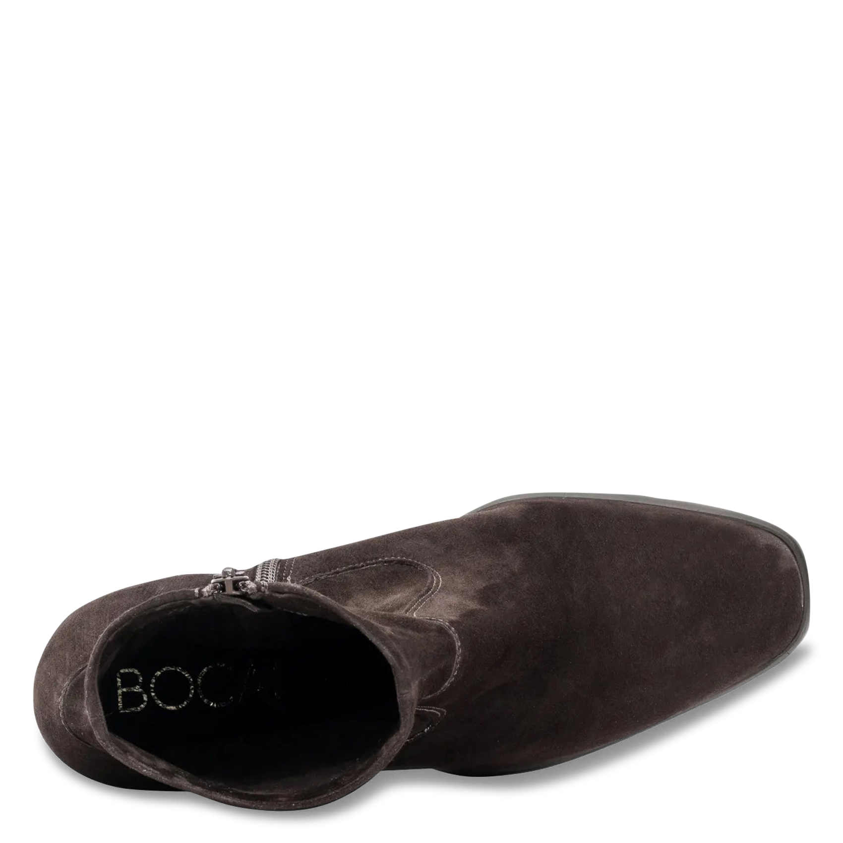 Bianca leather ankle boots BOCAGE Brown