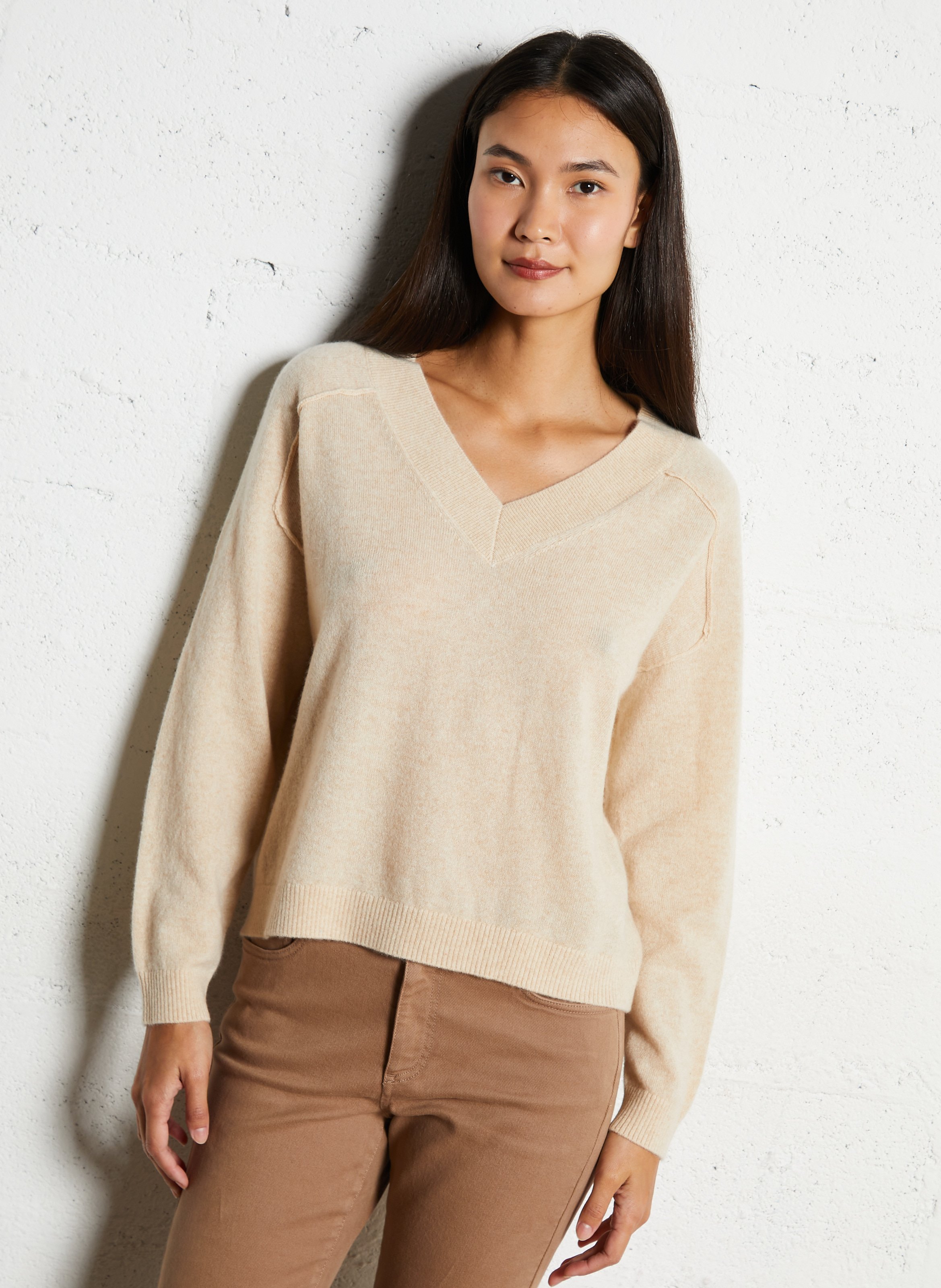 Pull oversize en cachemire MAISON 123