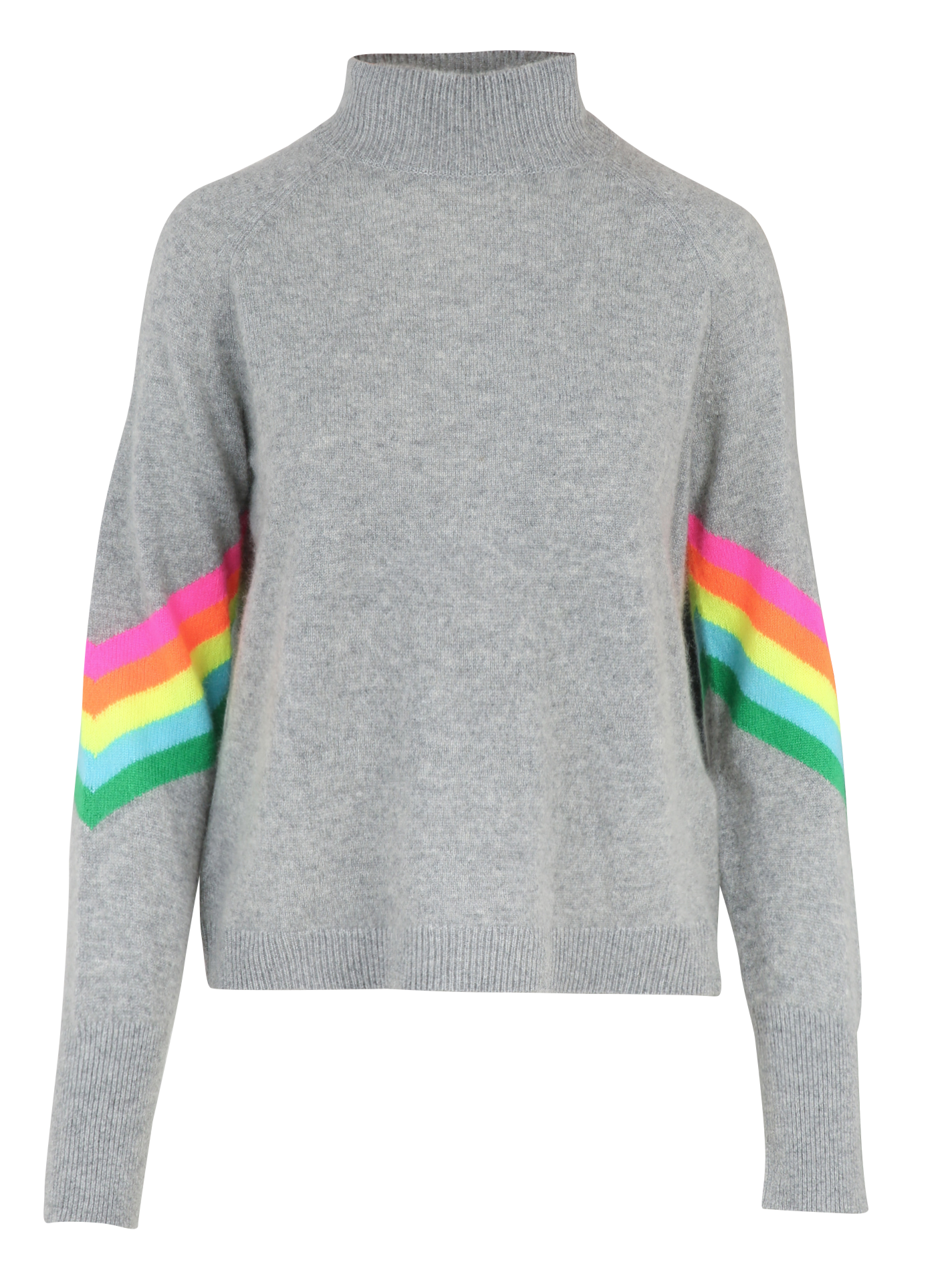 Oversized turtleneck cashmere sweater FROM FUTURE Grey