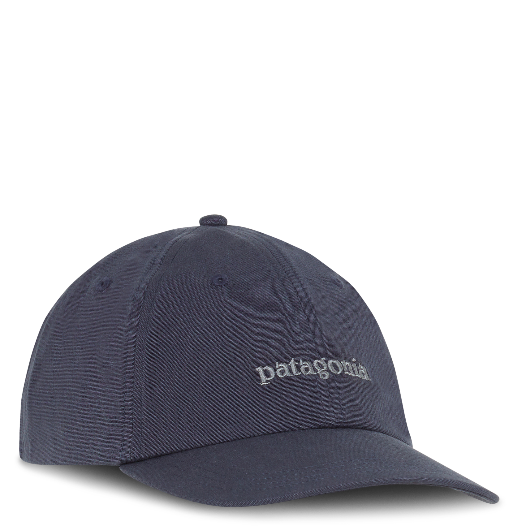 Pet van biokatoen met geborduurd logo PATAGONIA Blauw