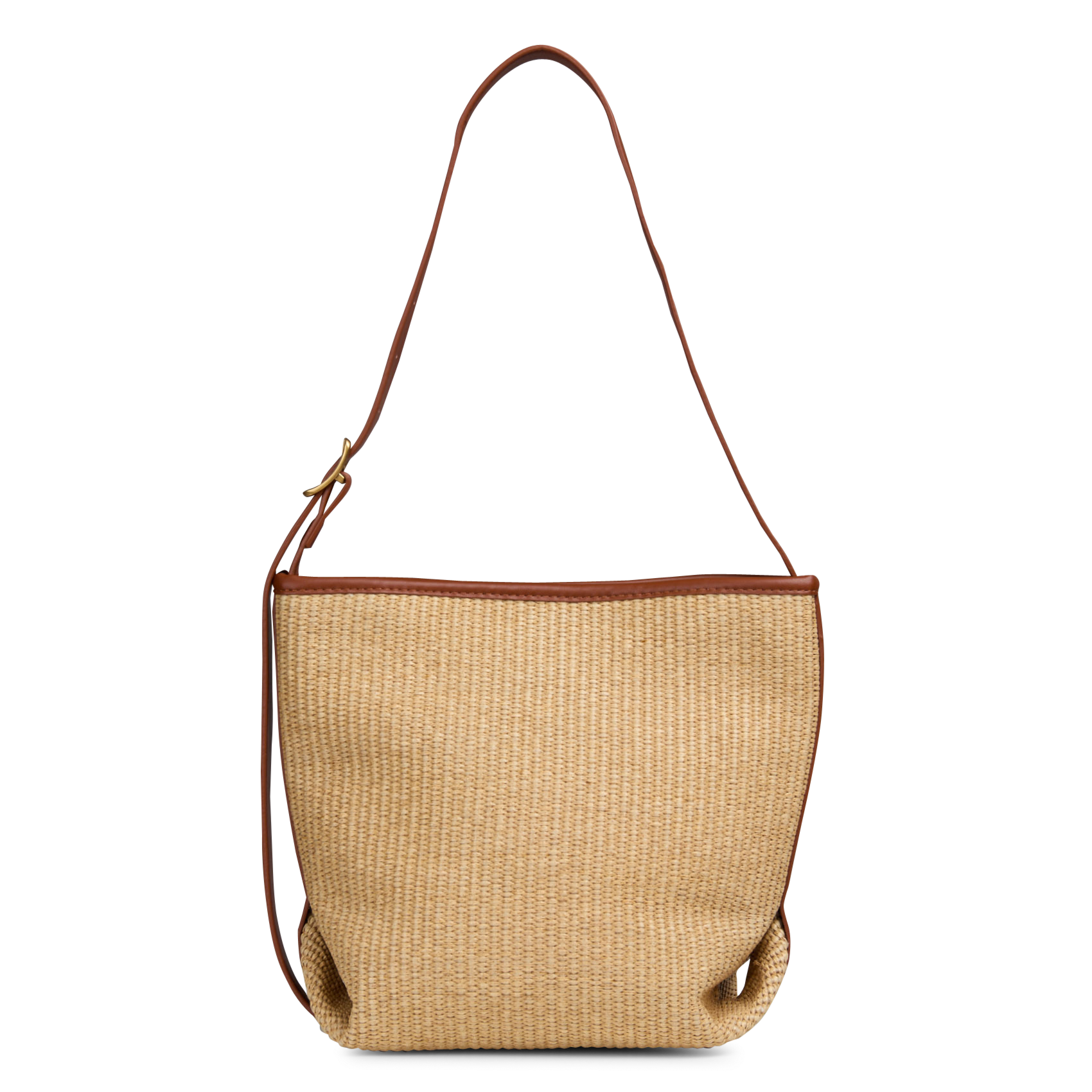 Sac bandoulière raphia  AU PRINTEMPS PARIS Beige