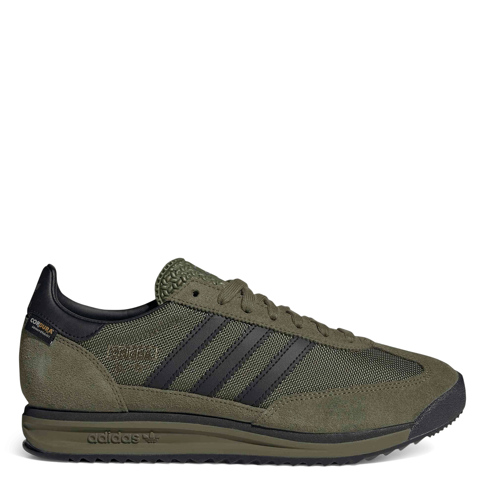 Lage sneakers met veters ADIDAS Groen