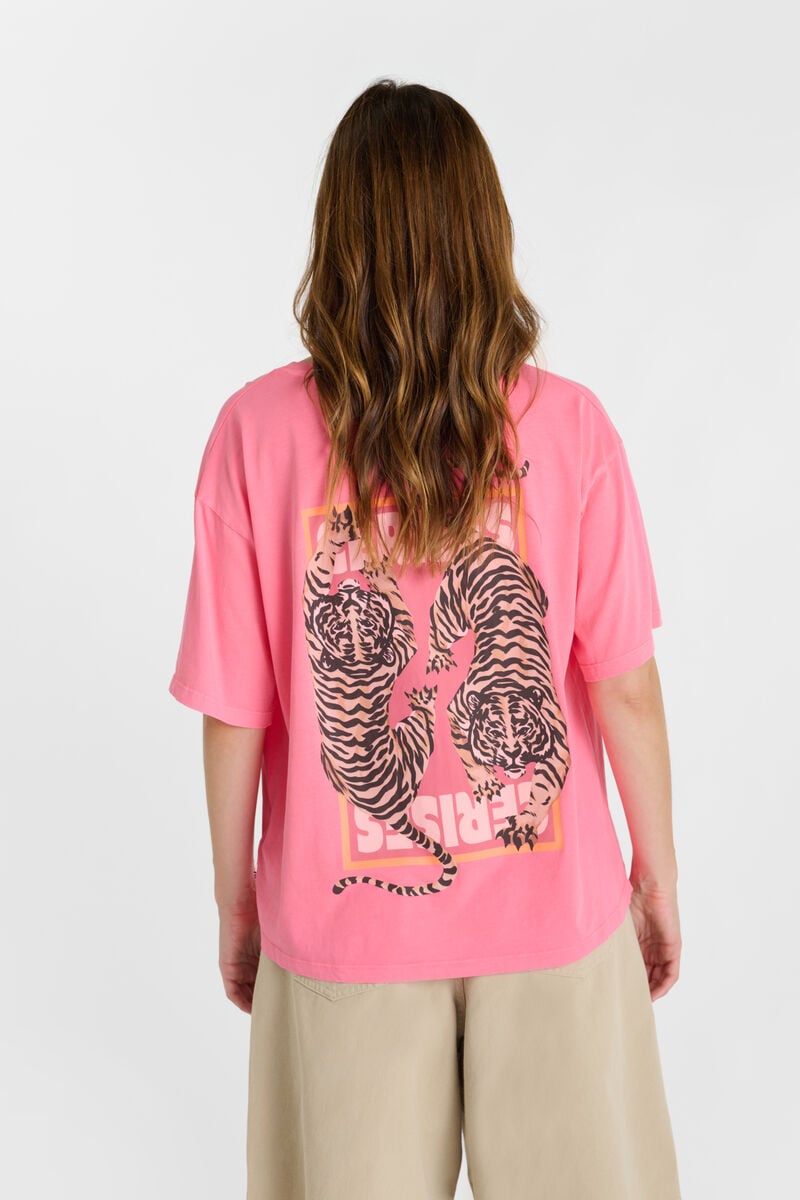 Tommy Badge T-shirt LE TEMPS DES CERISES Pink