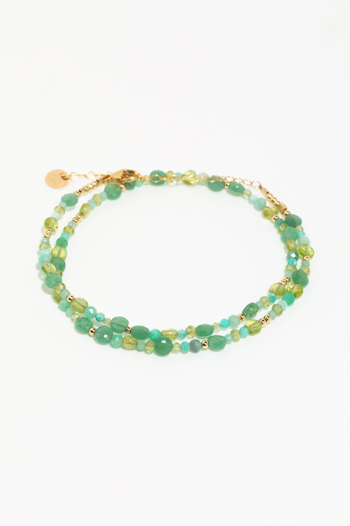 Venus necklace - seafoam YAY Golden