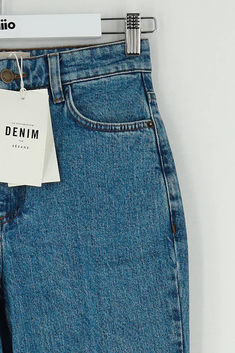 Boot-cut jeans SEZANE - Seconde main Blue