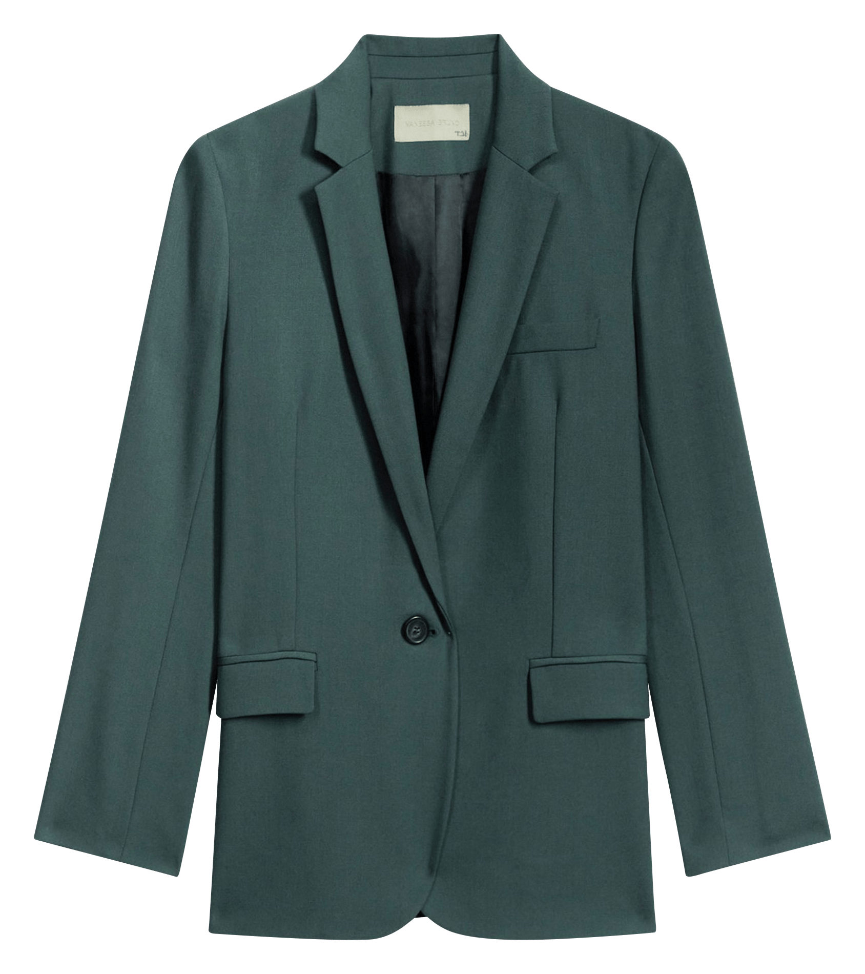 Straight button-up blazer VANESSA BRUNO Green