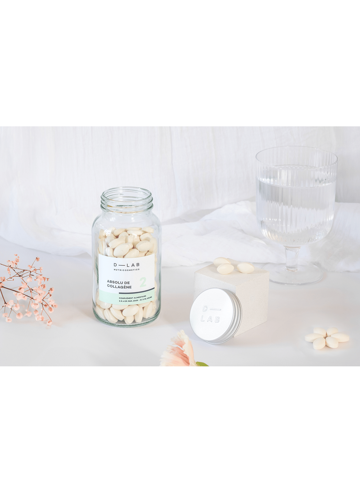 Voedingssupplement - Absolu de Collagène - 2,5 maand D-LAB NUTRICOSMETICS No color