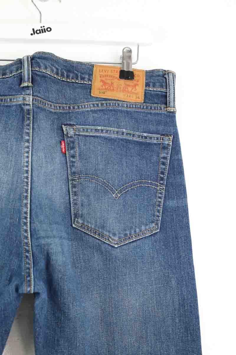 Straight cotton-blend pants LEVI'S - Seconde main Blue