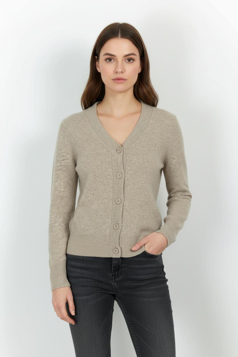 Cardigan COMPTOIR DES COTONNIERS - Seconde main Beige