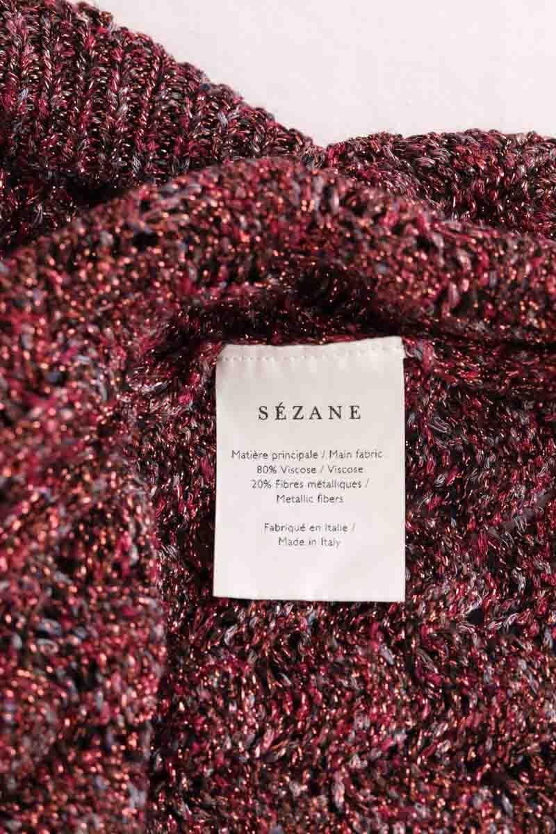 Top sans manche SEZANE - Seconde main Rouge