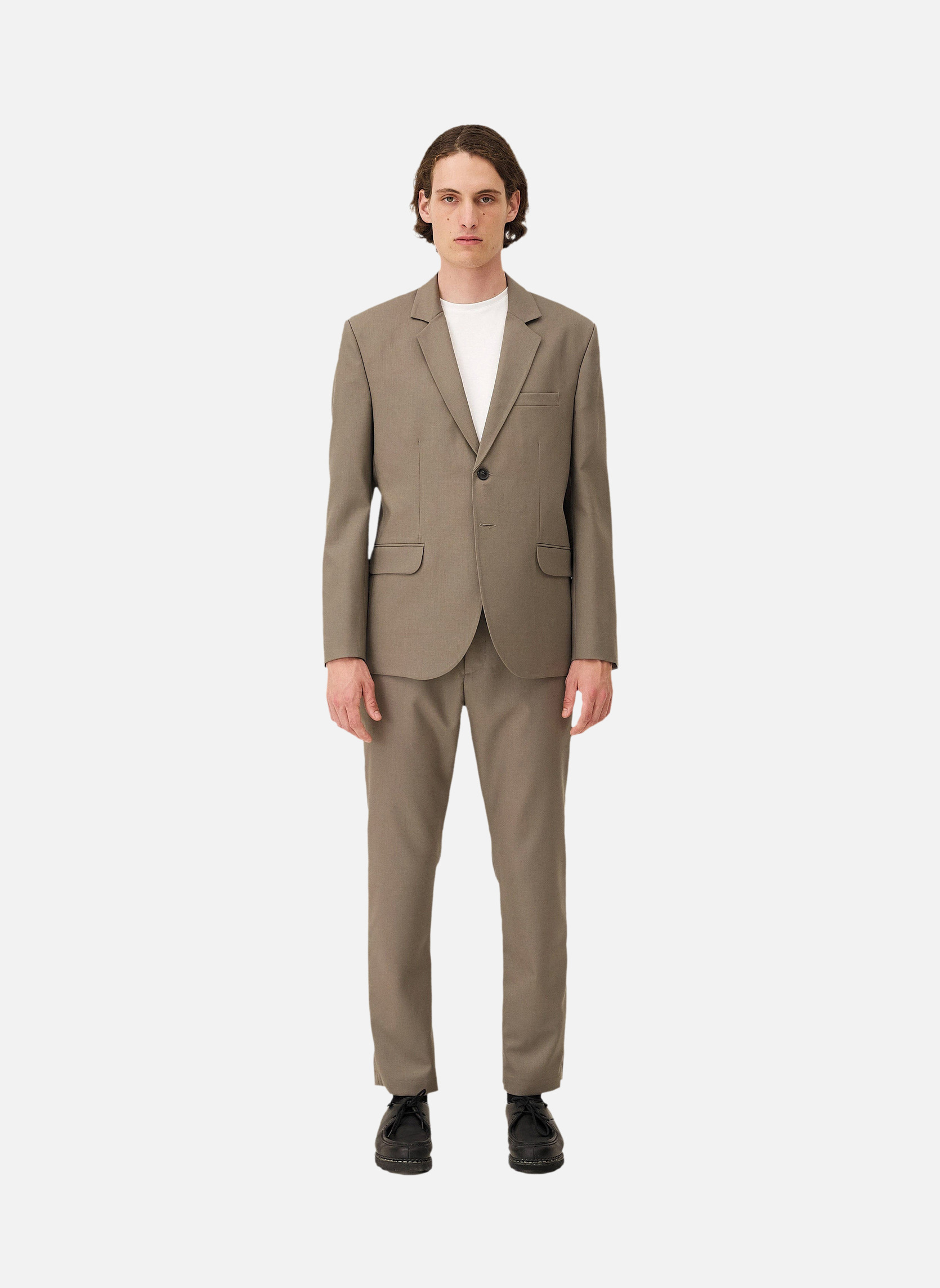 Detroit Stone tapered pants | Beige Noyoco Men