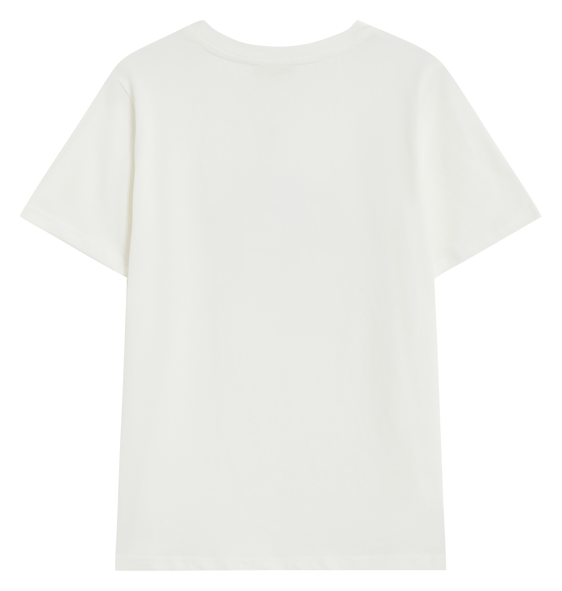 Tee-shirt col rond en coton GRACE ET MILA Blanc