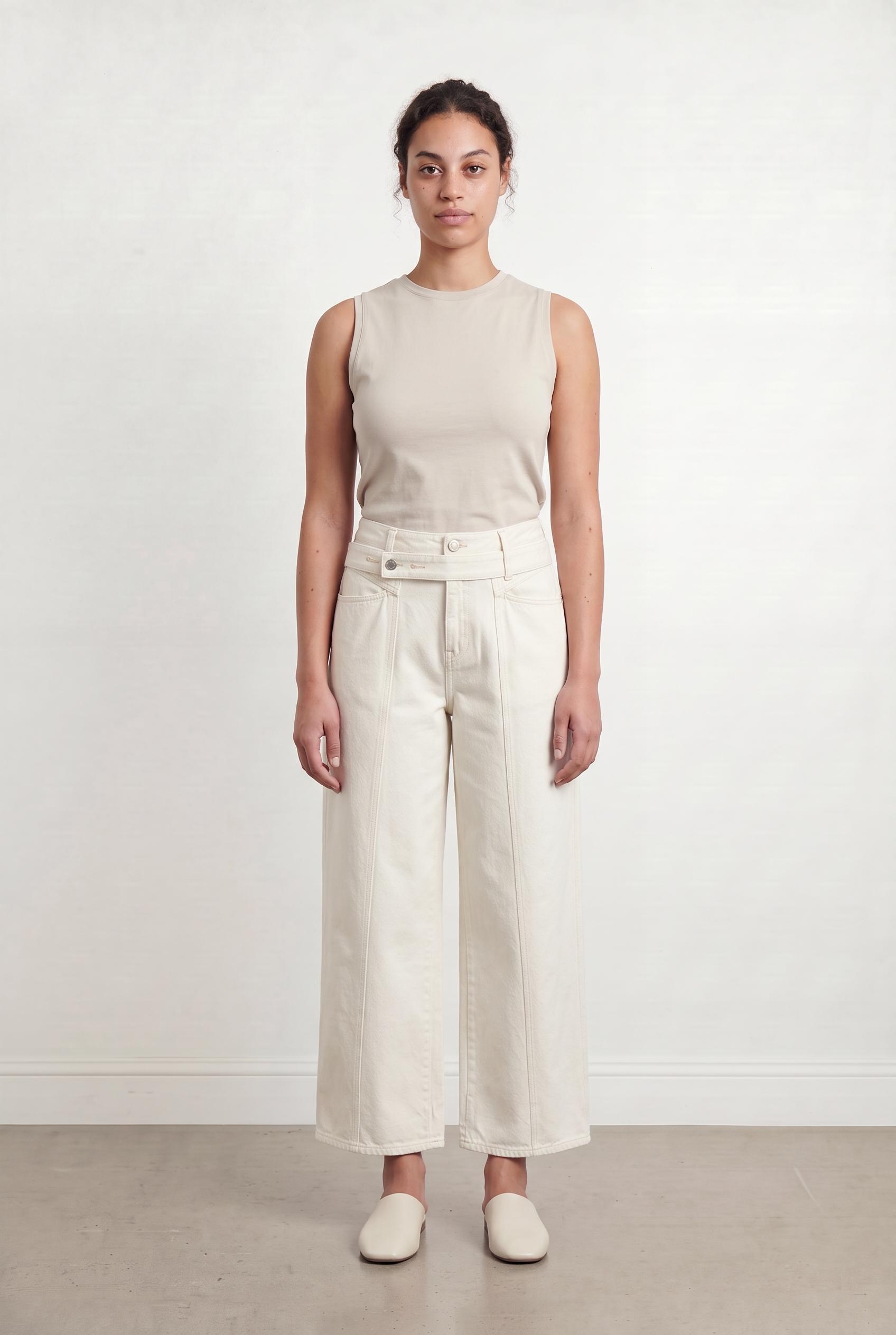 Jeans CLOSED - Seconde Main Beige