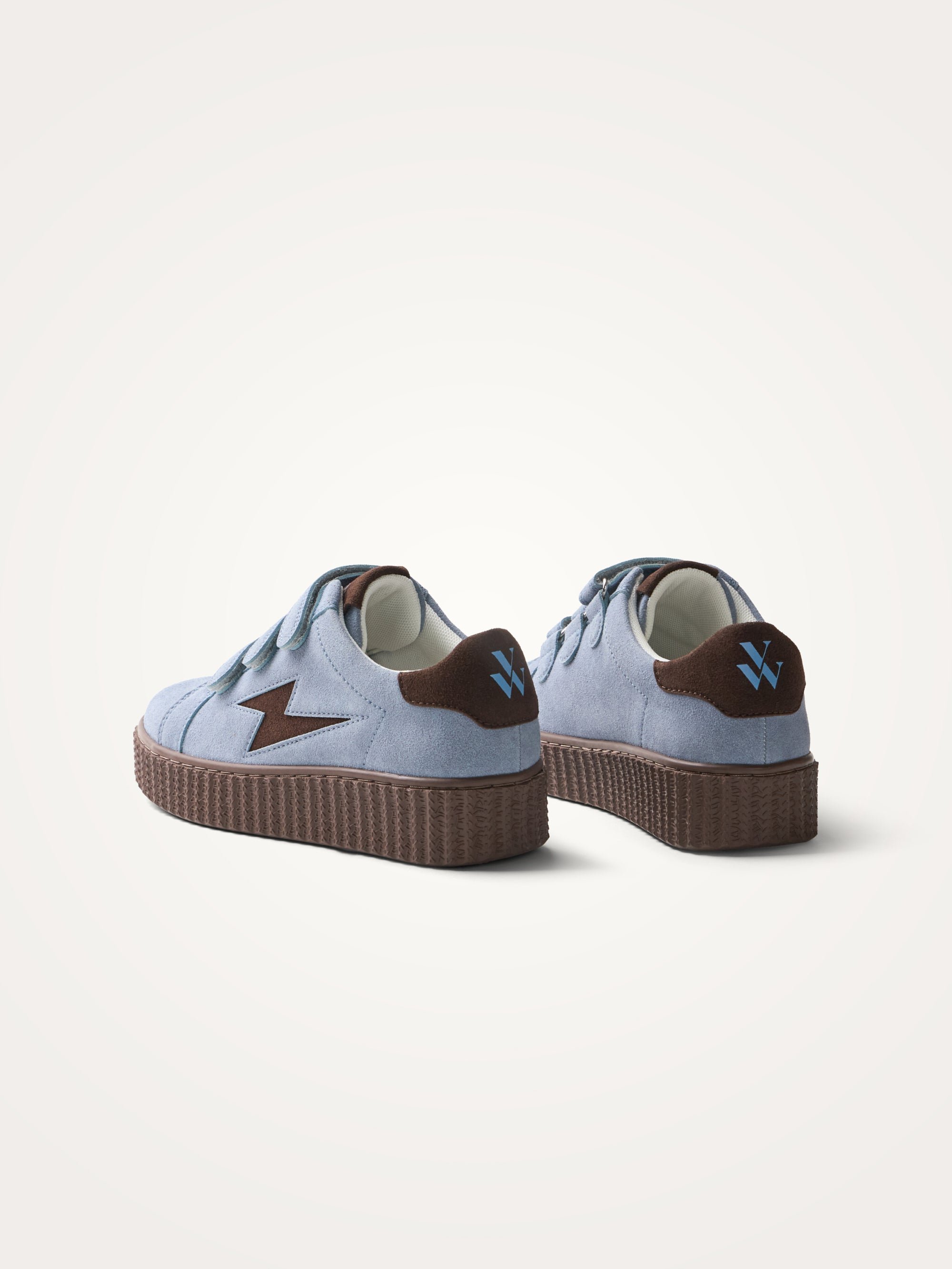 Low Velcro trainers VANESSA WU Blue