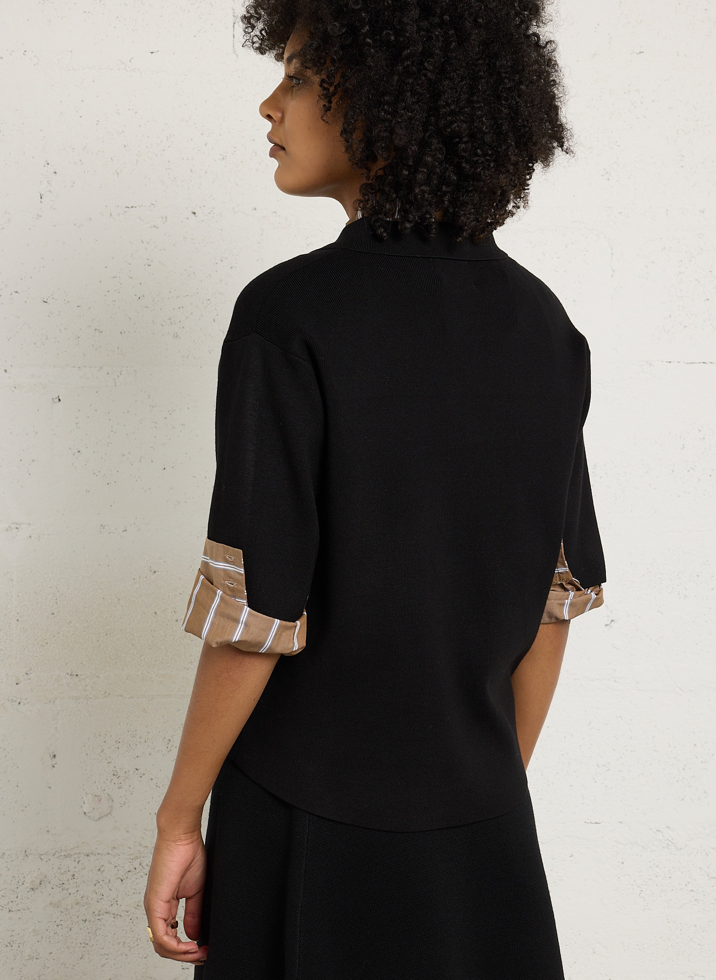 Gilet col classique  MAISON 123 Noir