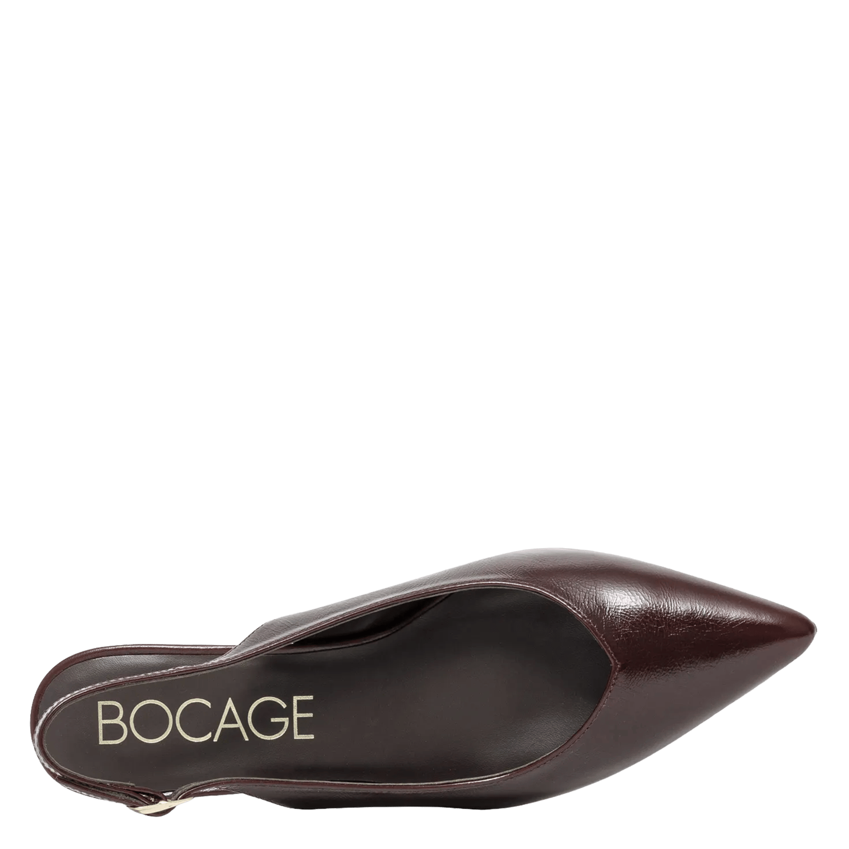 Escarpins slingback en cuir BOCAGE Violet
