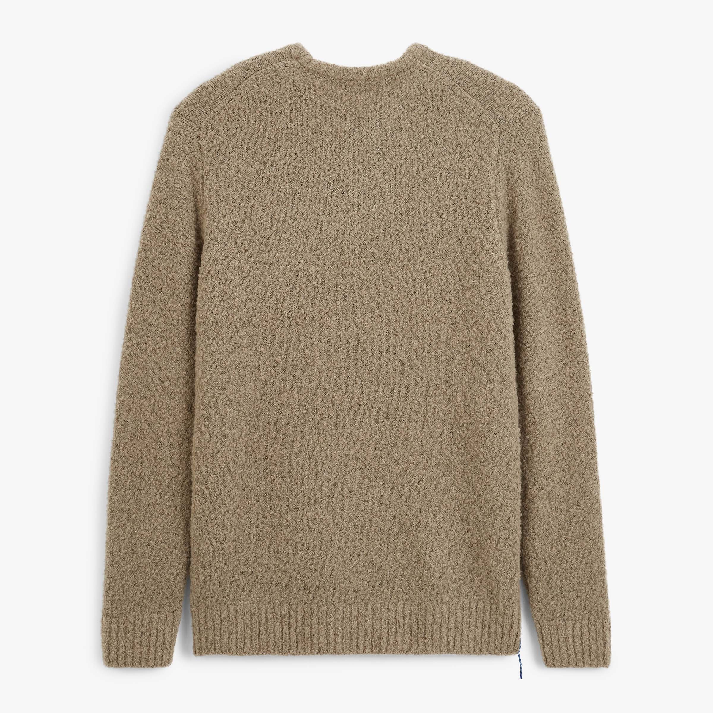 Murray beige bouclé-effect wool crew-neck jumper SBPLAY SERGE BLANCO Beige