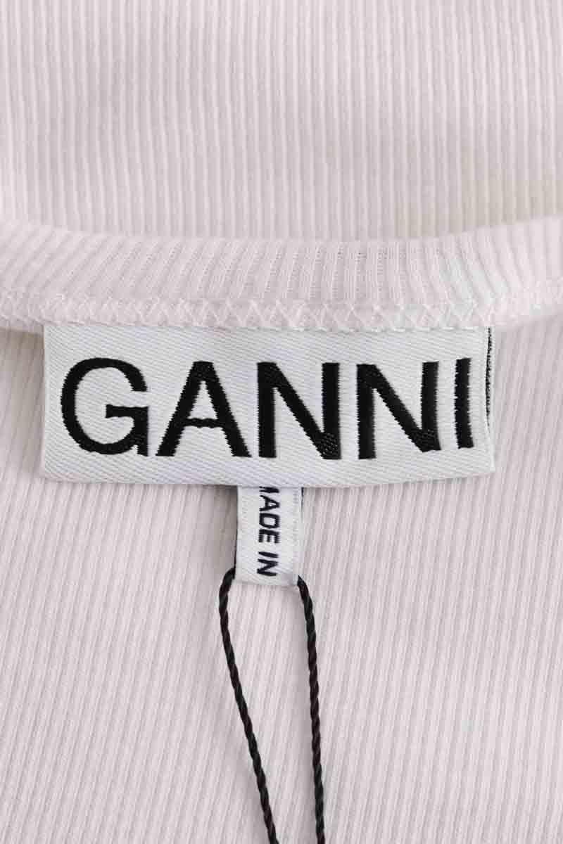 T-shirt GANNI - Seconde Main White