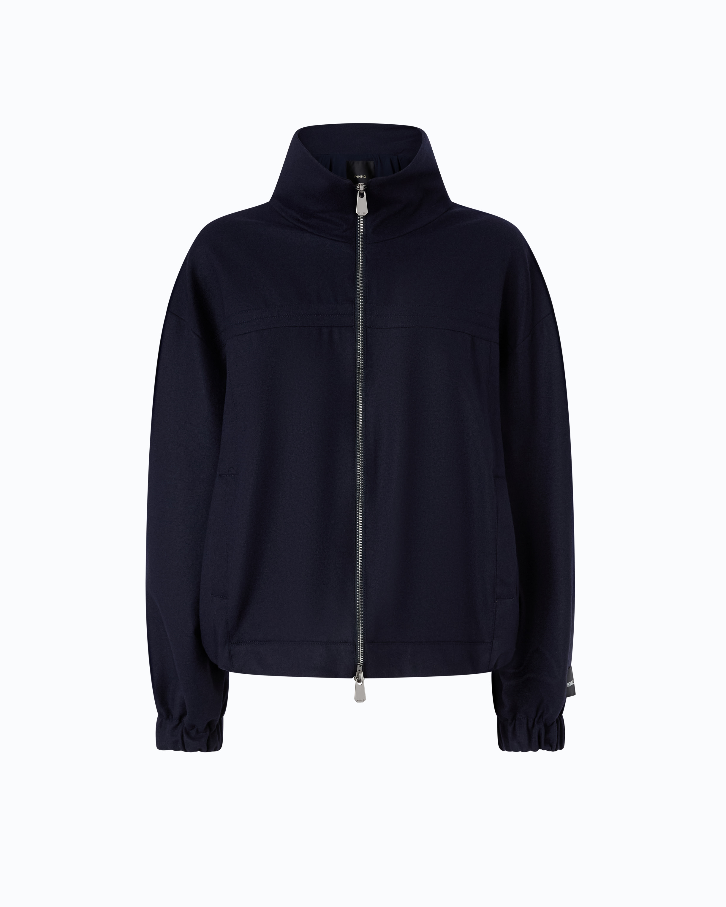Bomber oversize en flanelle PINKO Bleu