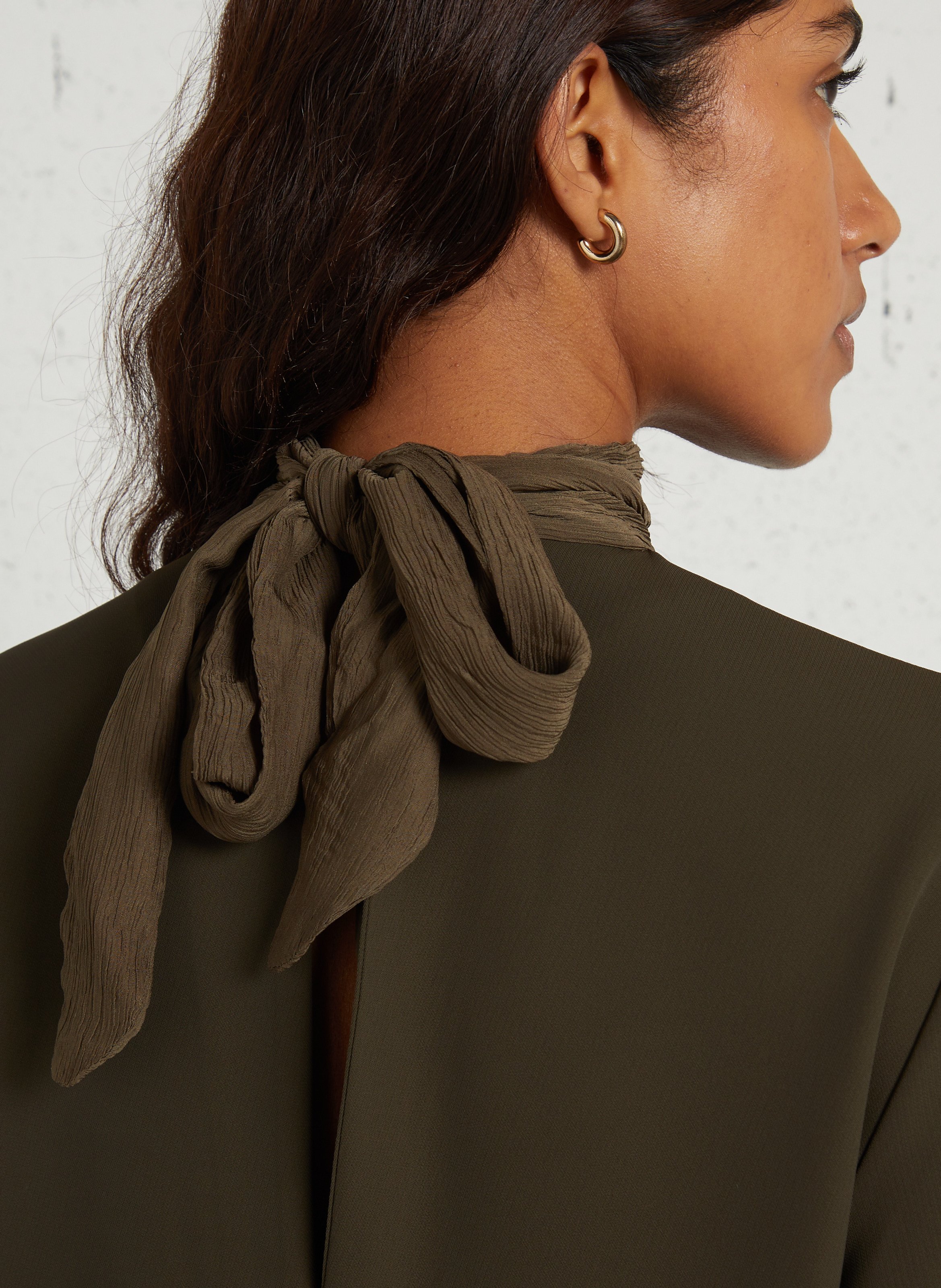 Robe courte et droite manches 3/4 IMPERIAL Vert