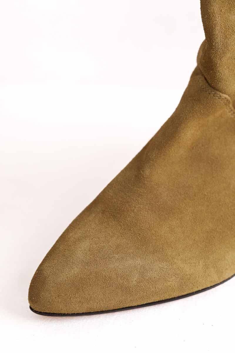 Boots ISABEL MARANT - Seconde Main Khaki