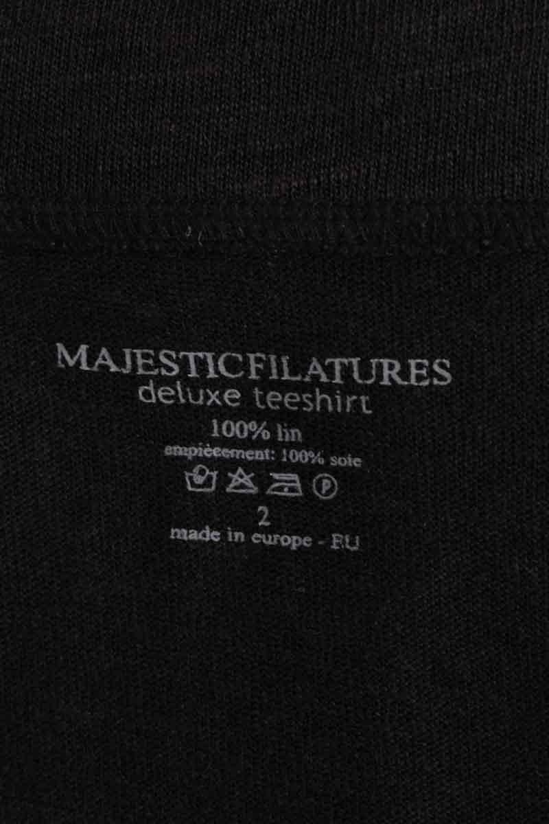 Cardigan MAJESTIC FILATURES - SECONDE MAIN Black