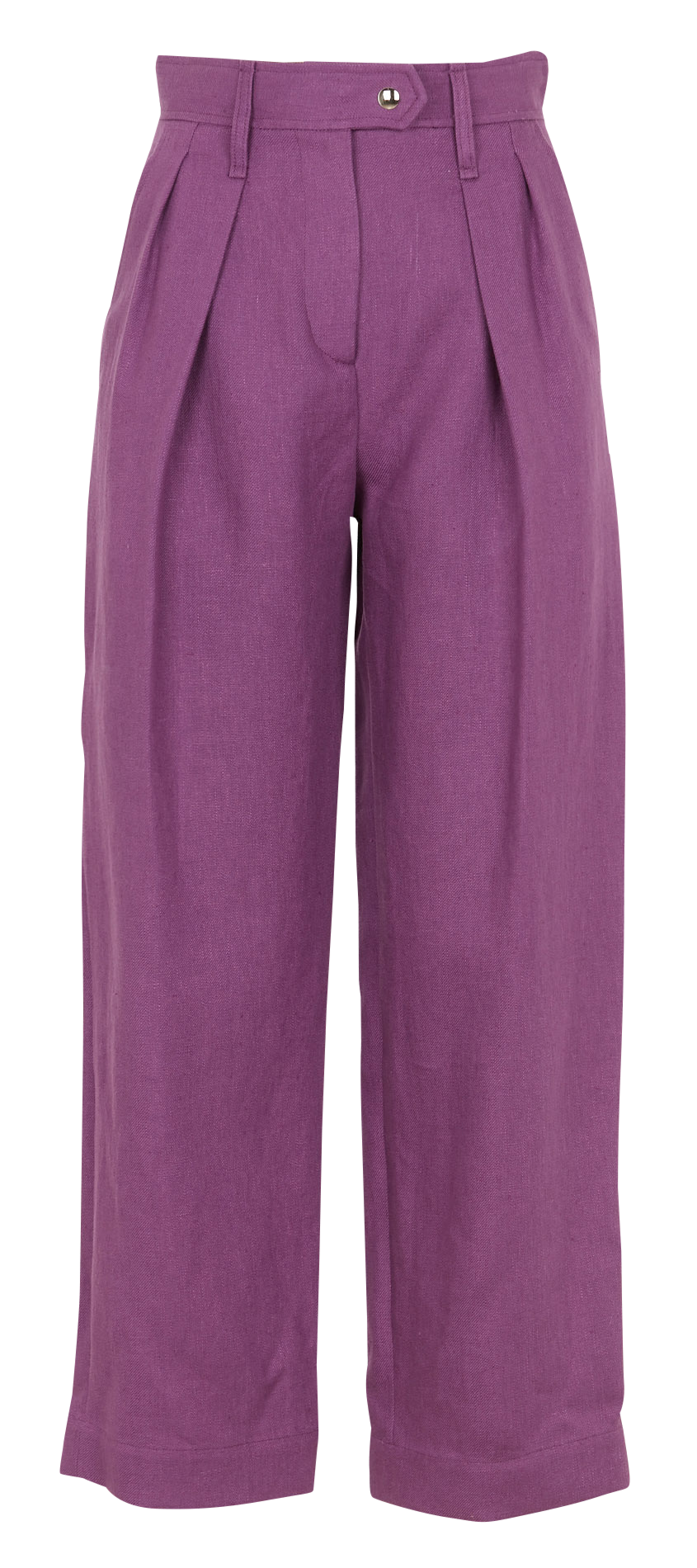 Pantalon large en lin  IRO Violet