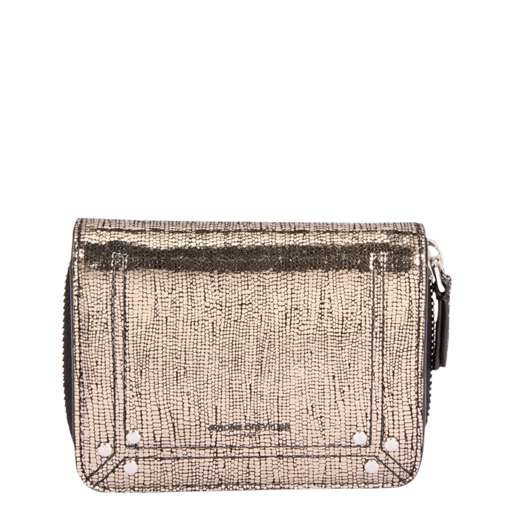 Leather wallet JEROME DREYFUSS Silver