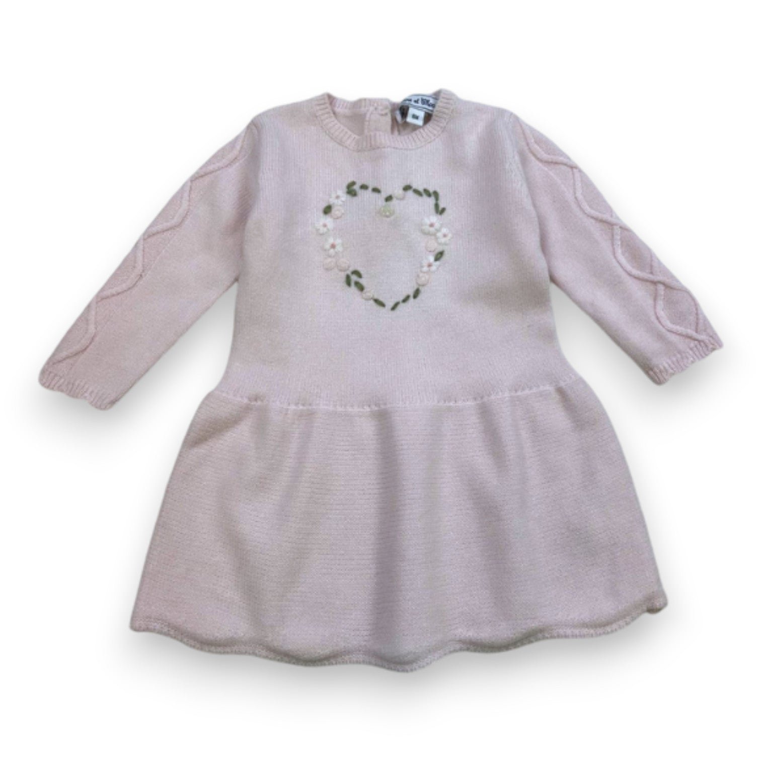 Pink Baby Dress - 6 months TARTINE ET CHOCOLAT - seconde-main Pink