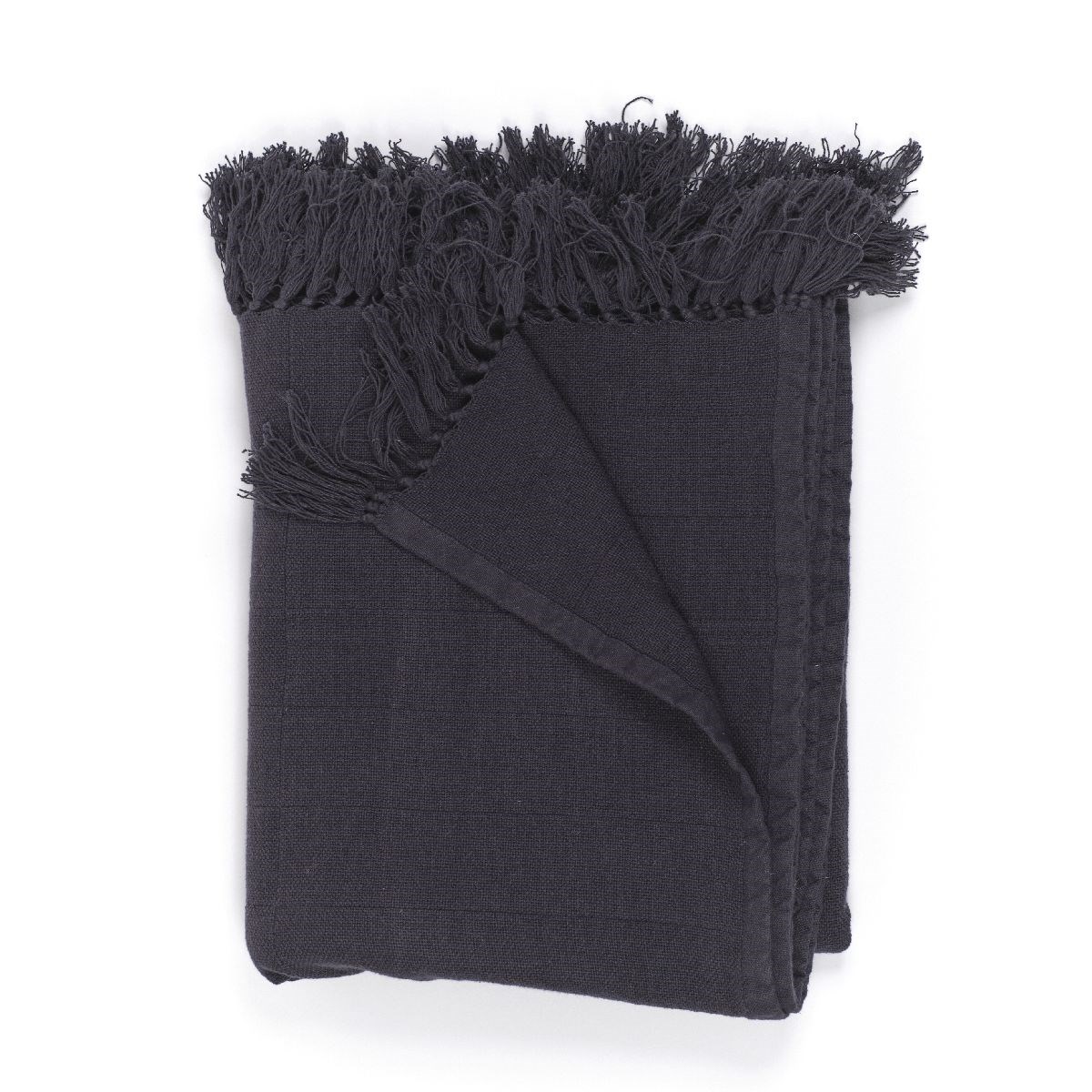 Cotton throw TODAY LINGE DE MAISON Grey