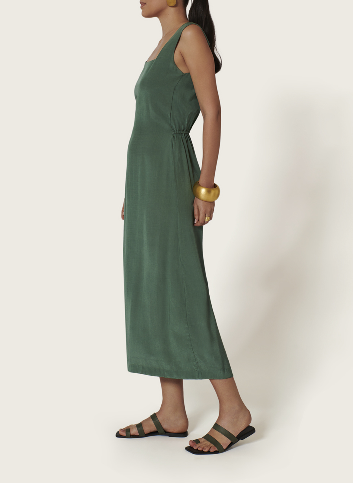 Lange jurk KARMA KOMA Groen