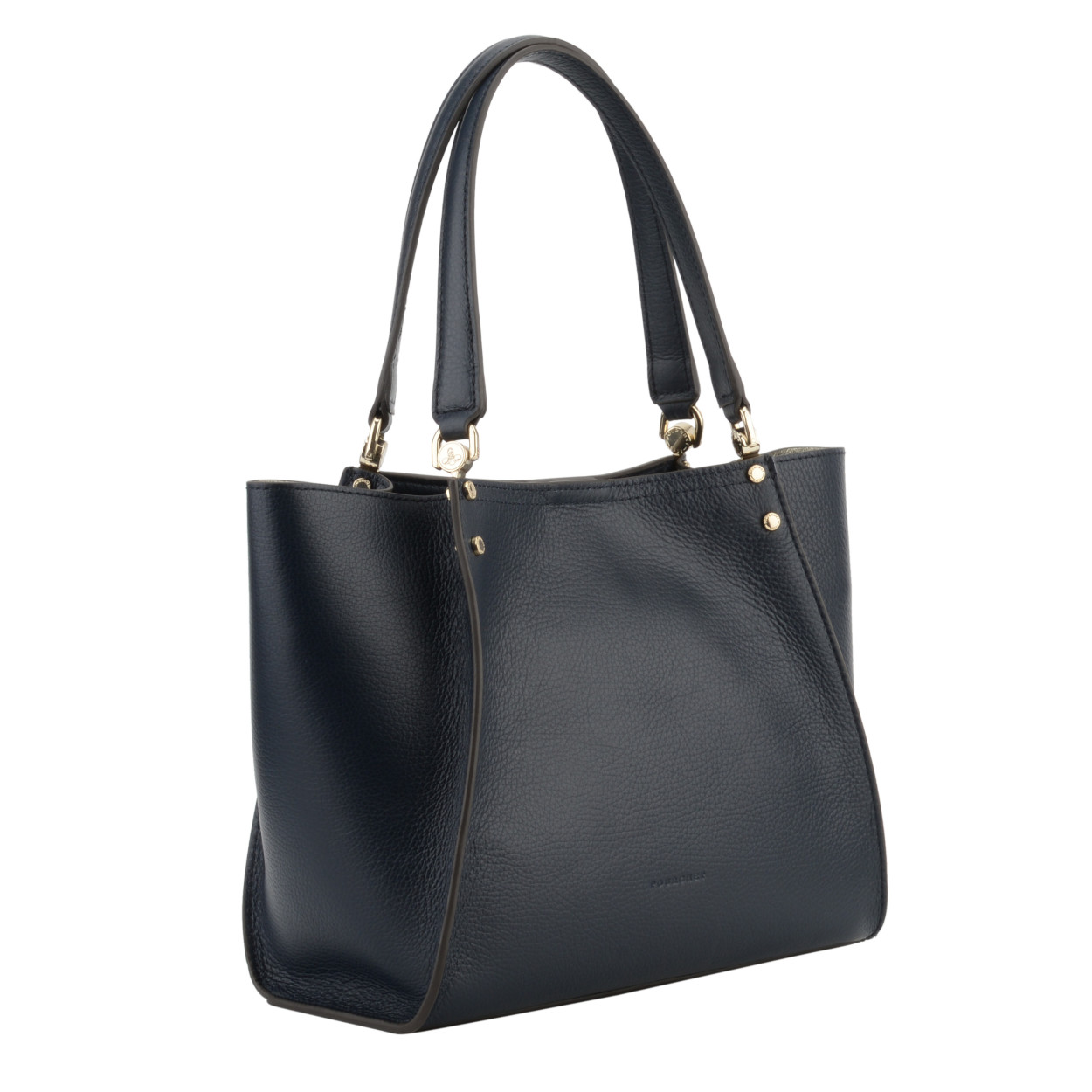 Billy L leather bag  POURCHET Blue