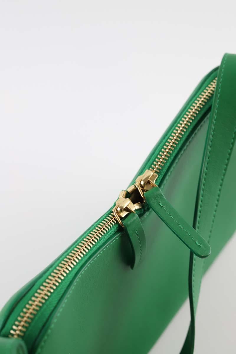 A-line leather skirt MANSUR GAVRIEL- Seconde Main Green