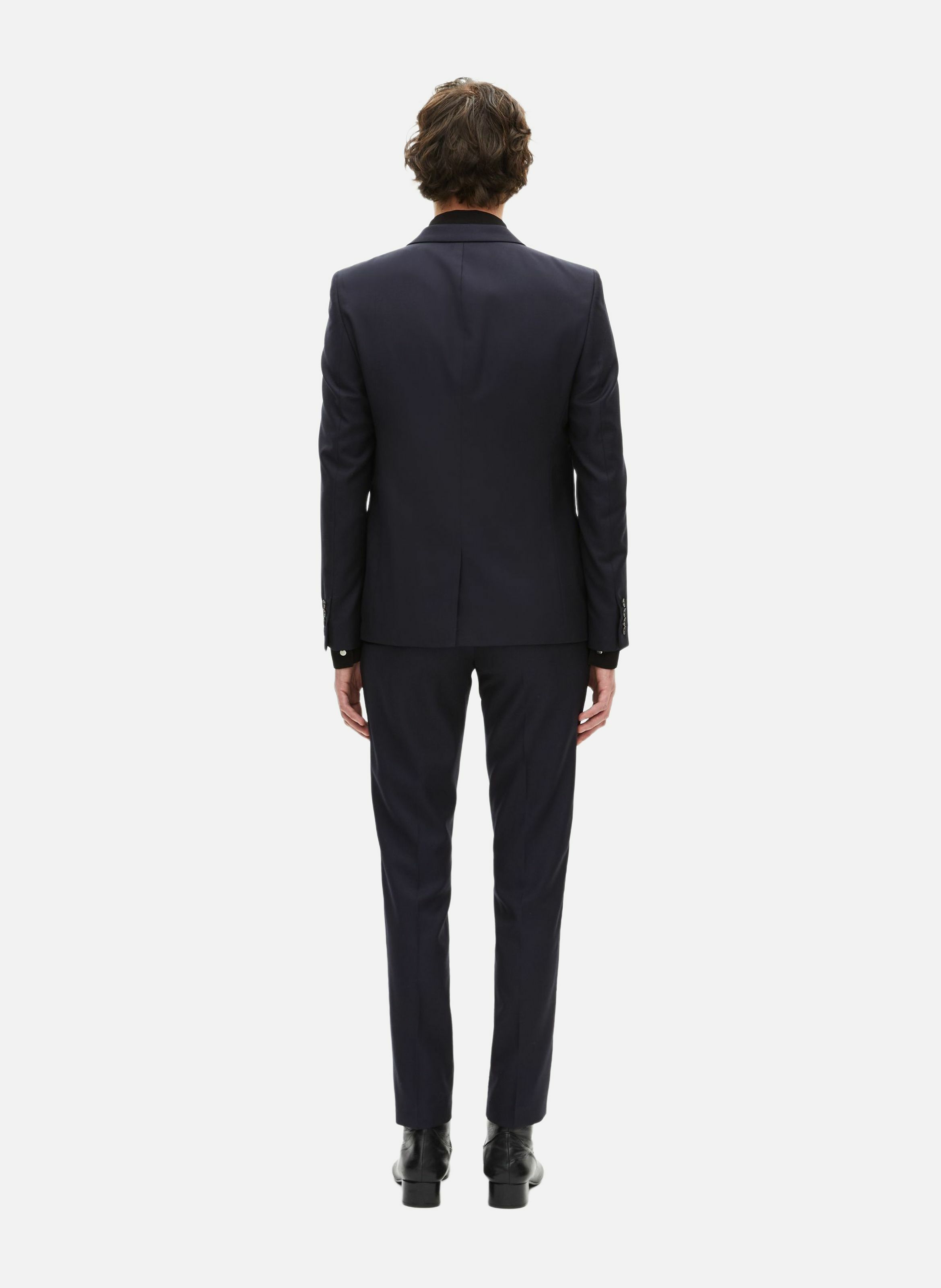 Tailored wool suit jacket with a slim fit THE KOOPLES Blue
