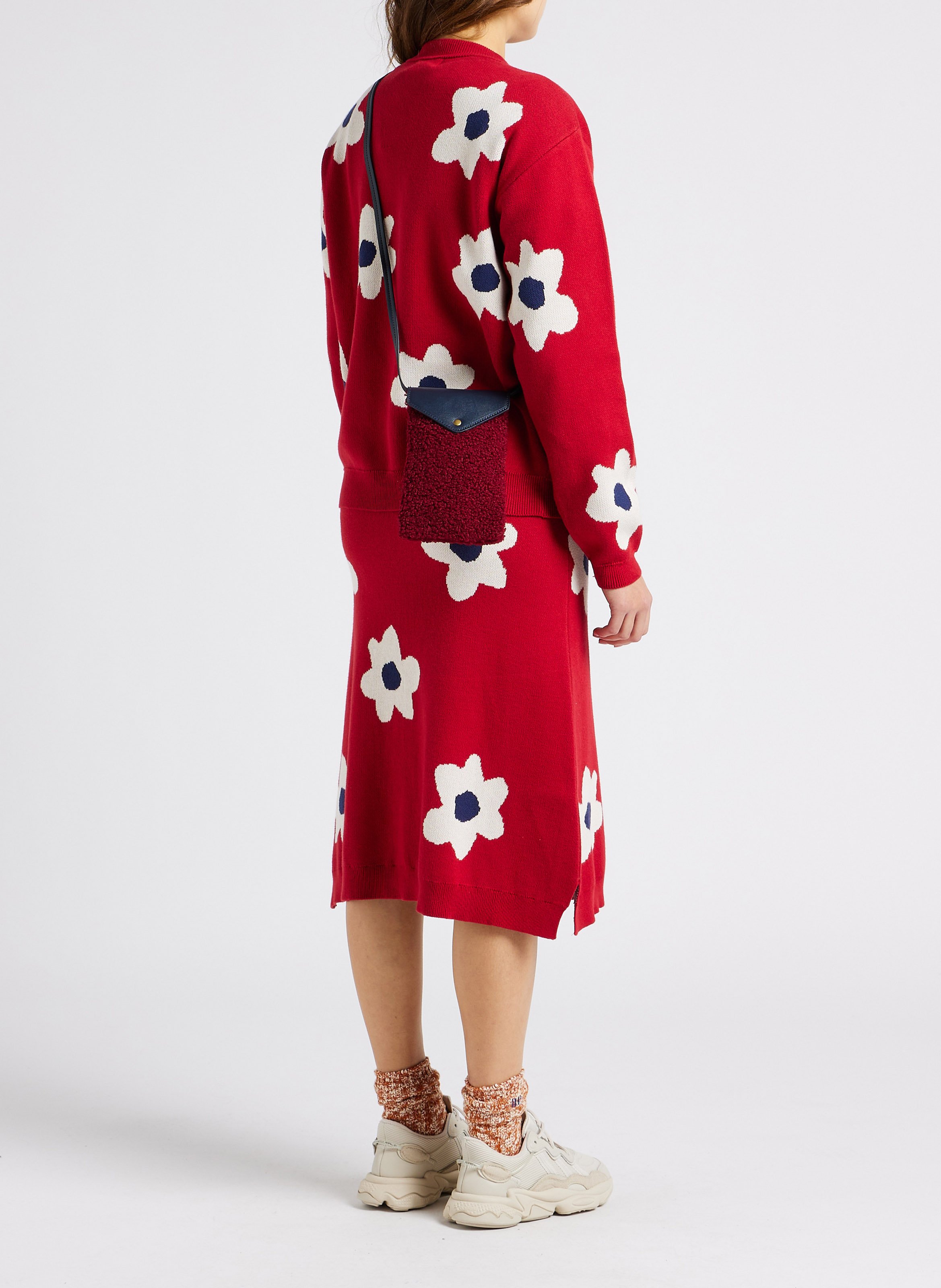 Doorgestikt tasje BOBO CHOSES Rood