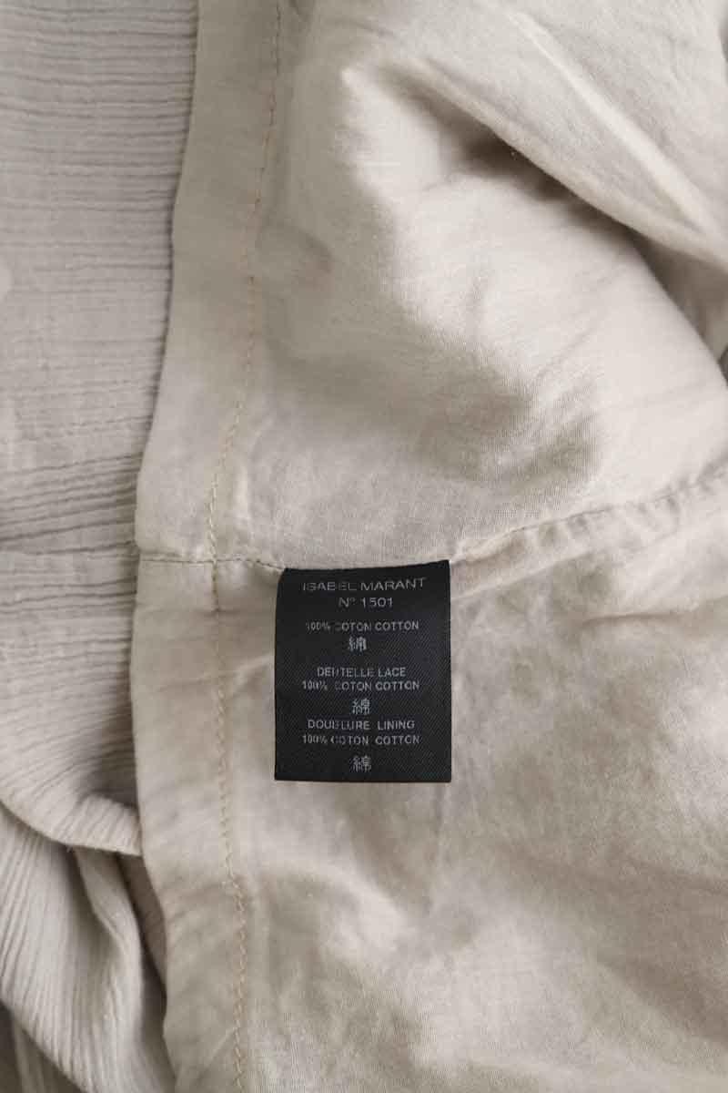 Cotton dress ISABEL MARANT - Seconde Main Grey