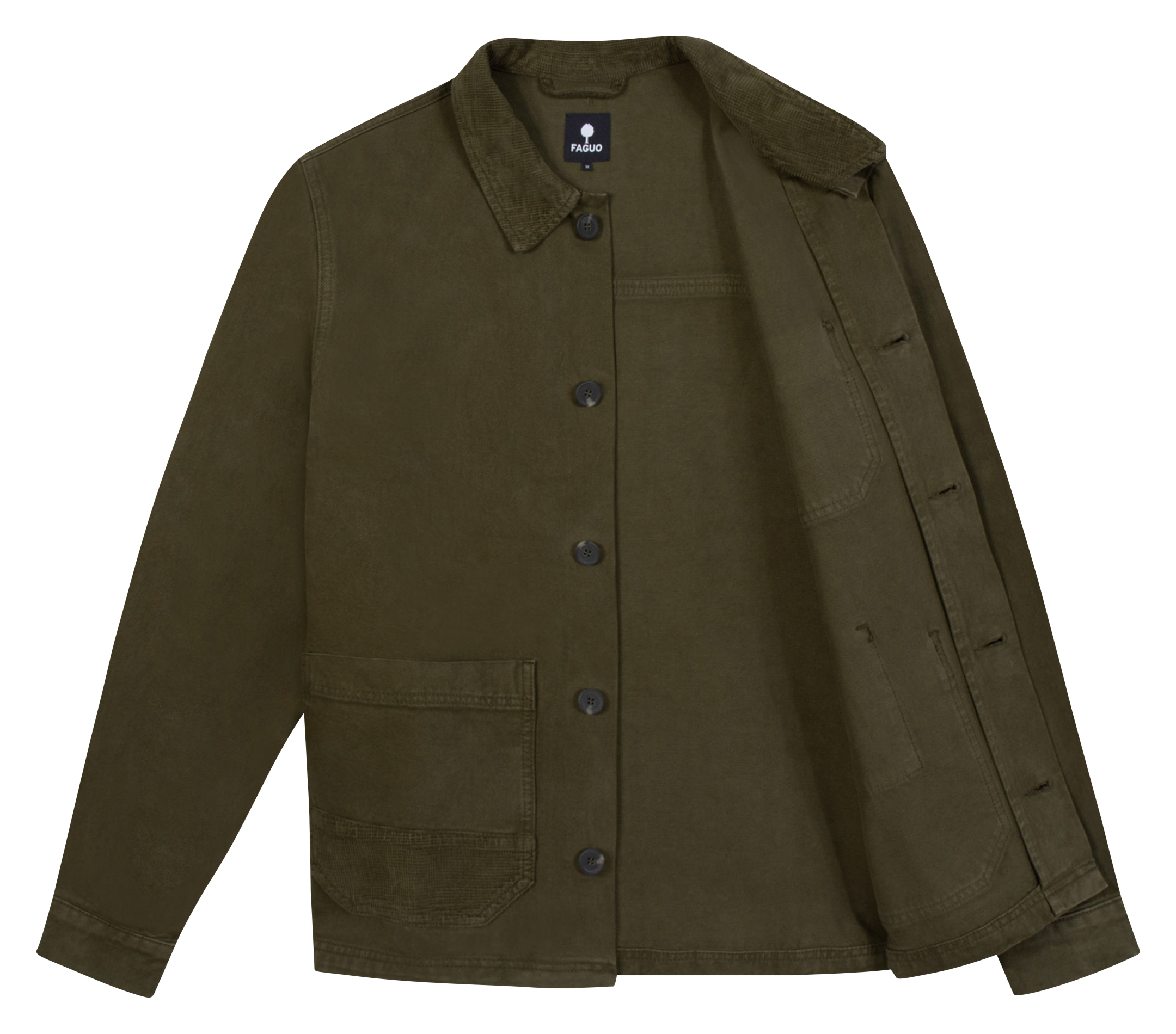 Baumwoll-Blazer FAGUO Blau